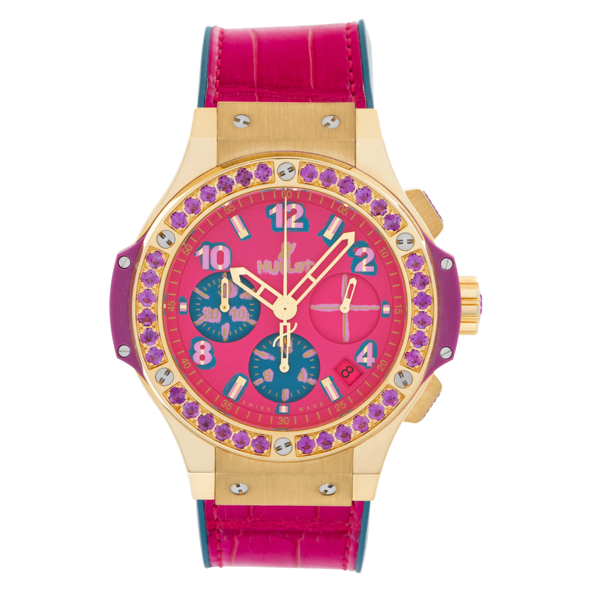 Pre-owned Hublot Big Bang 341.VV.7389.LR.1205.POP15 18k |