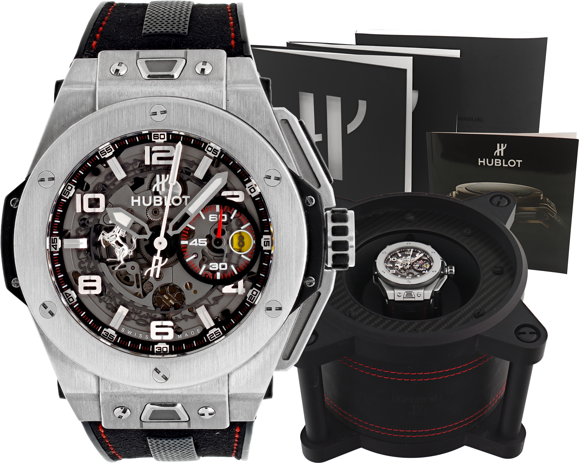 Hublot Ferrari "Unico" 45mm 401.NX.0123.VR W529331