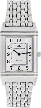 Jaeger LeCoultre Reverso Classique 250.8.86 Stainless Steel White dial 33mm Manu