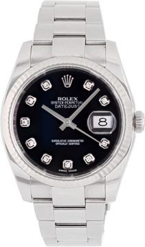 Rolex Datejust 116234 Stainless Steel Black dial 36mm Automatic watch