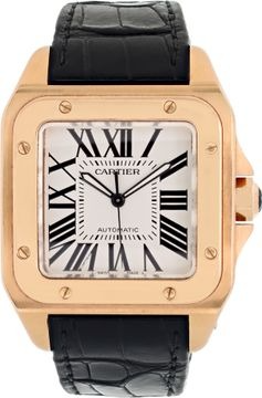 Cartier Santos 100 in 18k yellow gold