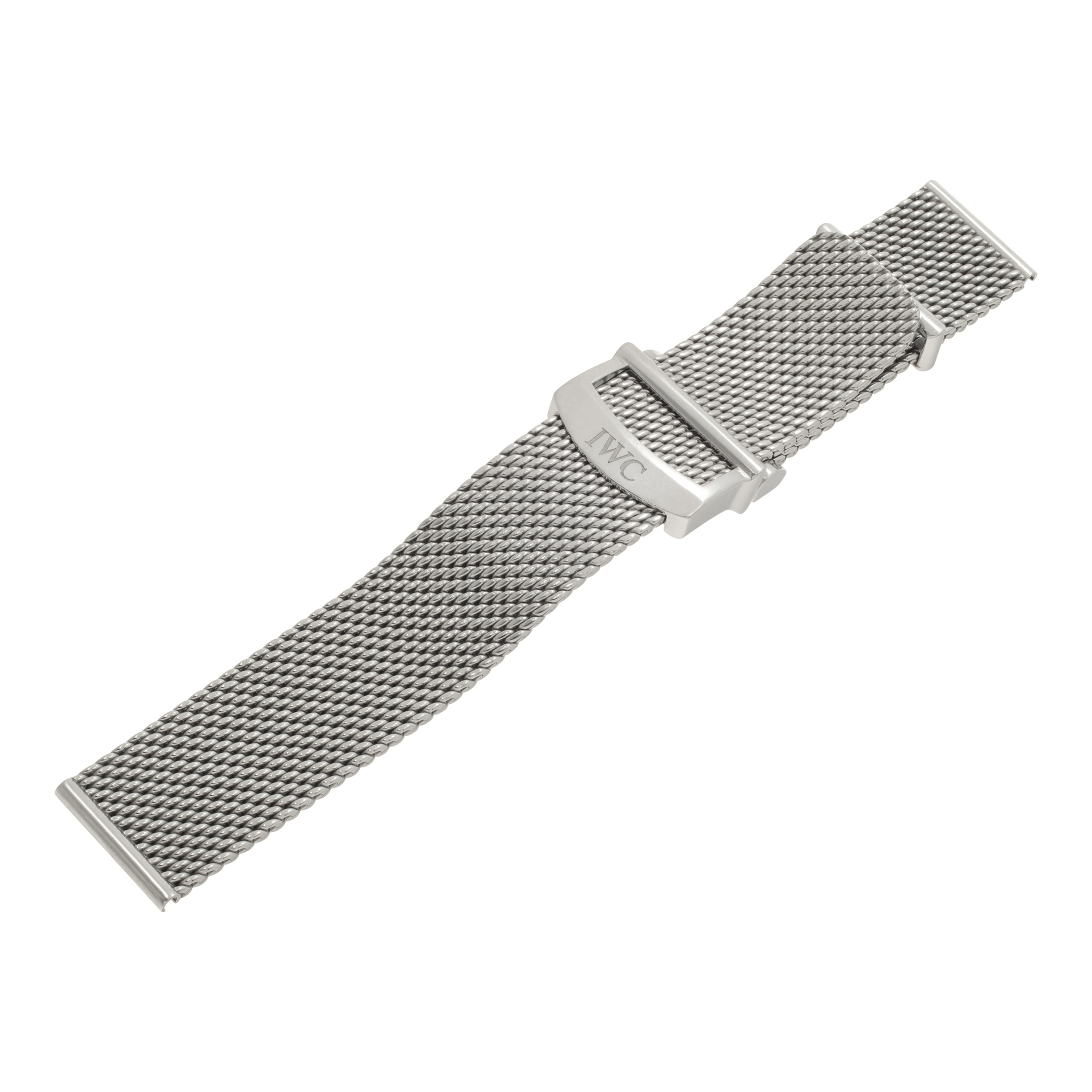 IWC Portofino stainless steel mesh bracelet. 20mm width. | Gray & Sons