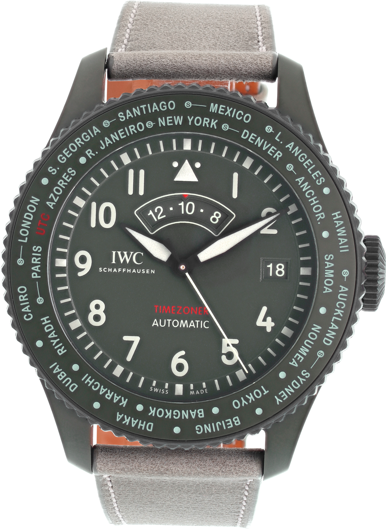 Used IWC Top Gun IW395505 PVD 46mm auto watch | Gray & Sons