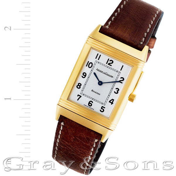 Pre-owned Jaeger LeCoultre Reverso 250.1.86 18k 23mm | Gray & Sons