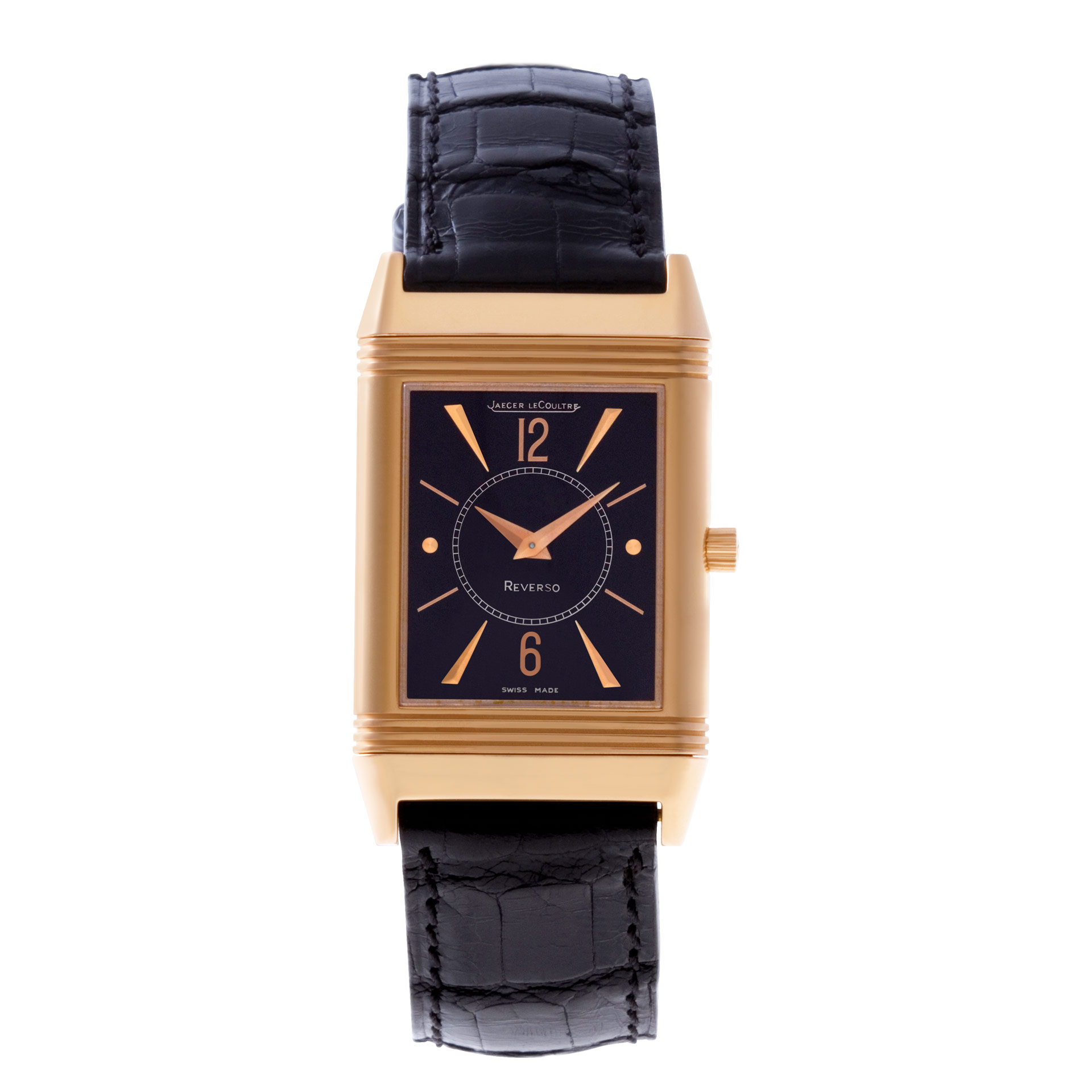 Used Jaeger LeCoultre Reverso 250.2.86 18k rose gold 31mm