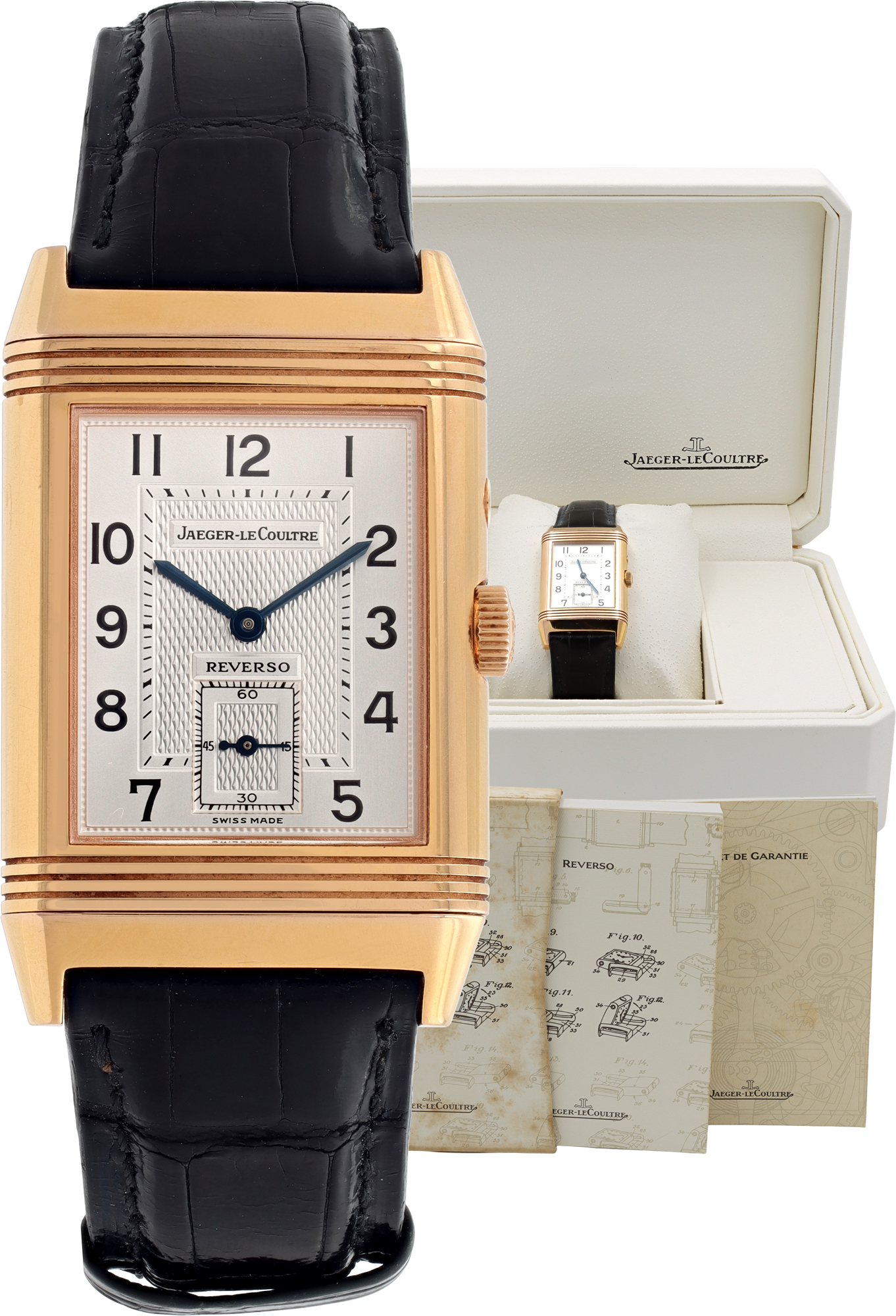 Jaeger LeCoultre Reverso Duoface Day Night 36.5mm 270.2.54 W530041