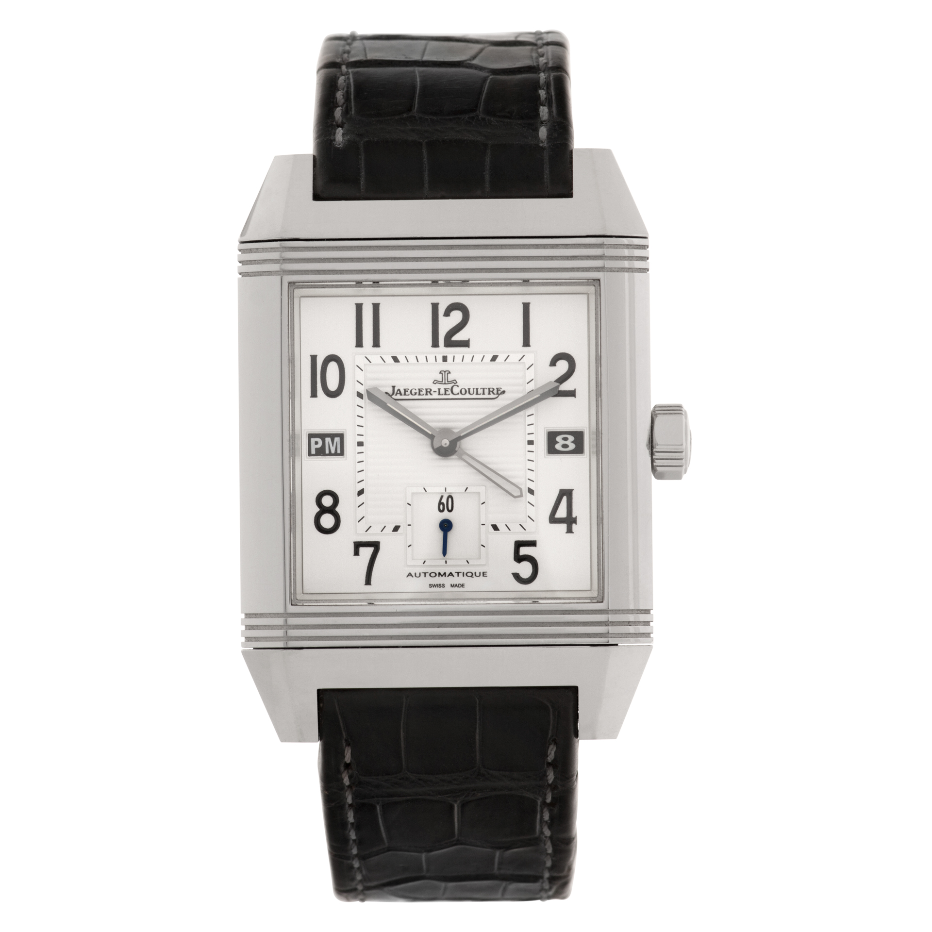 Used Jaeger LeCoultre Reverso 230.8.77 stainless steel 35mm