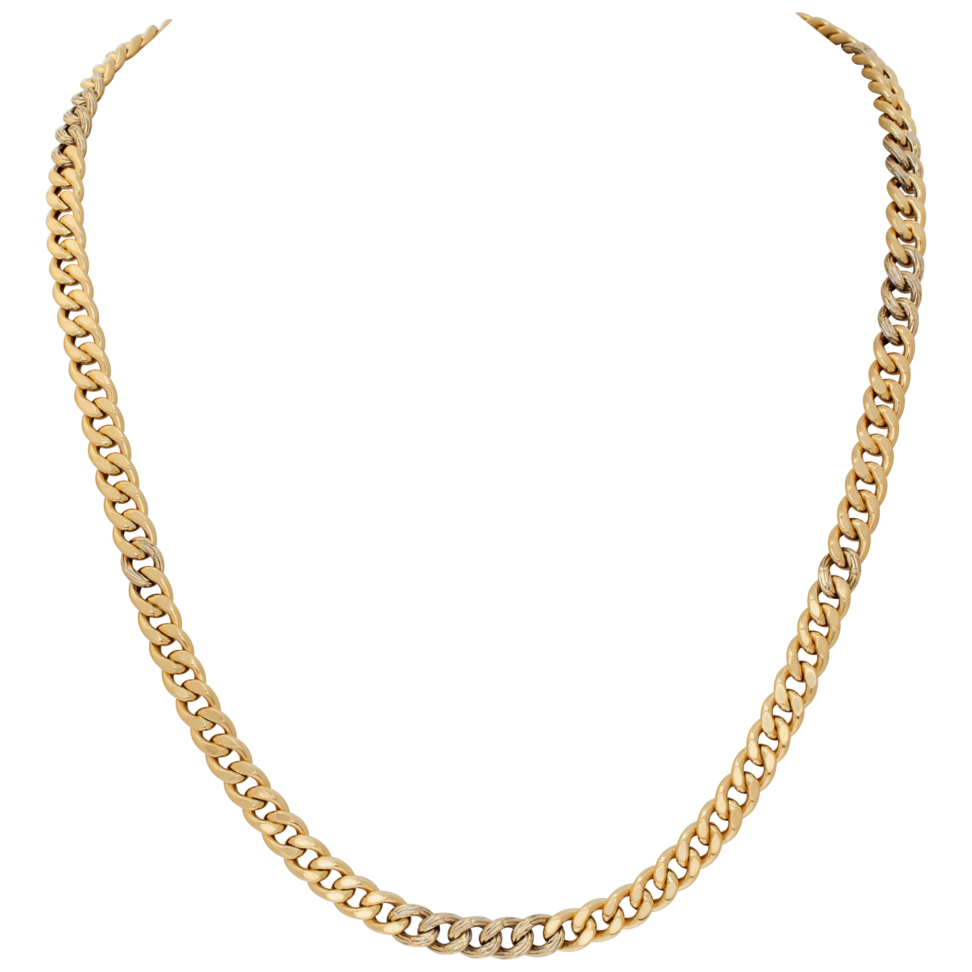 Amazon.com: Jumwrit Chunky Cuban Link Chain Necklace Silver