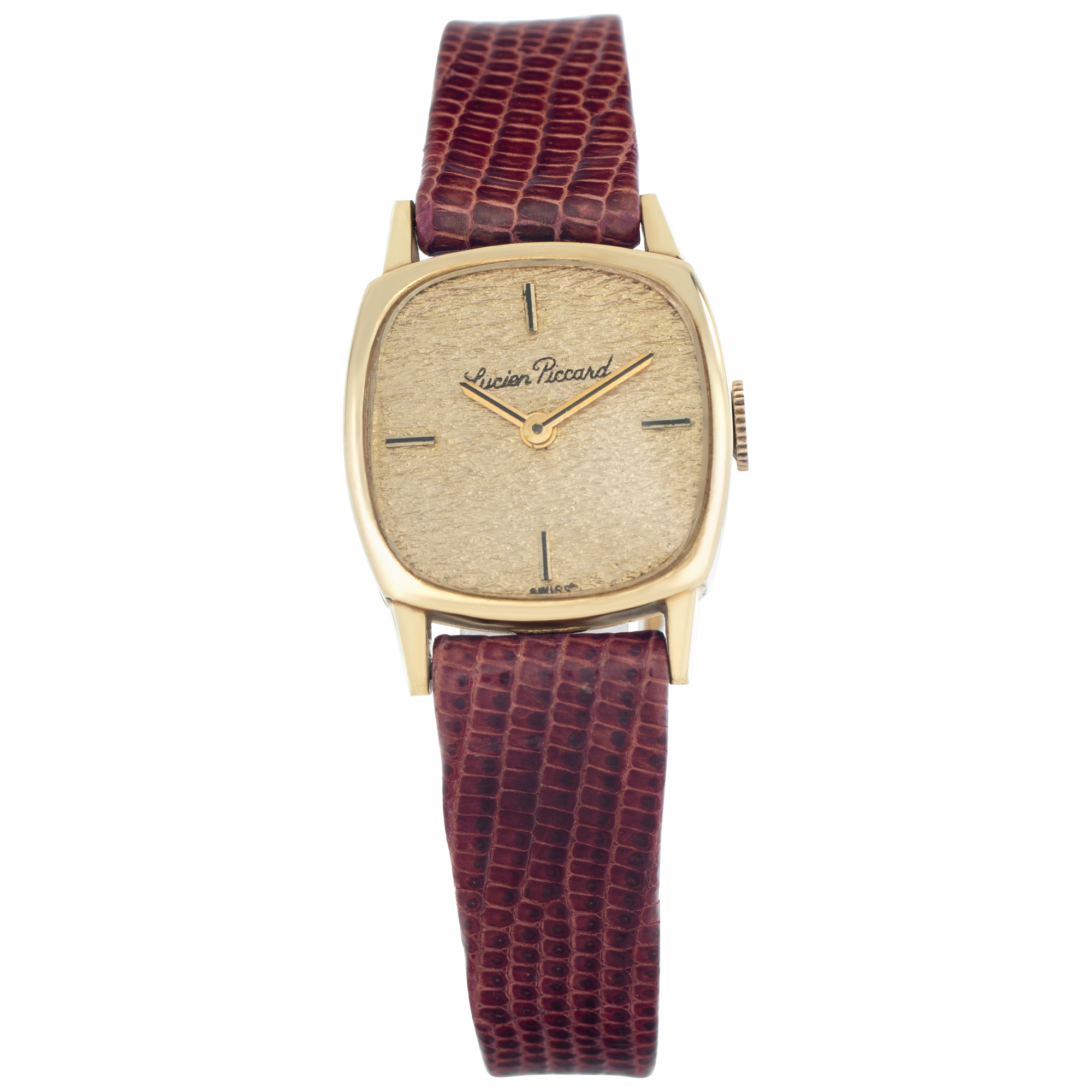 Pre-owned Lucien Picard 59370 14k 21.5mm Manual watch | Gray  display picture 3