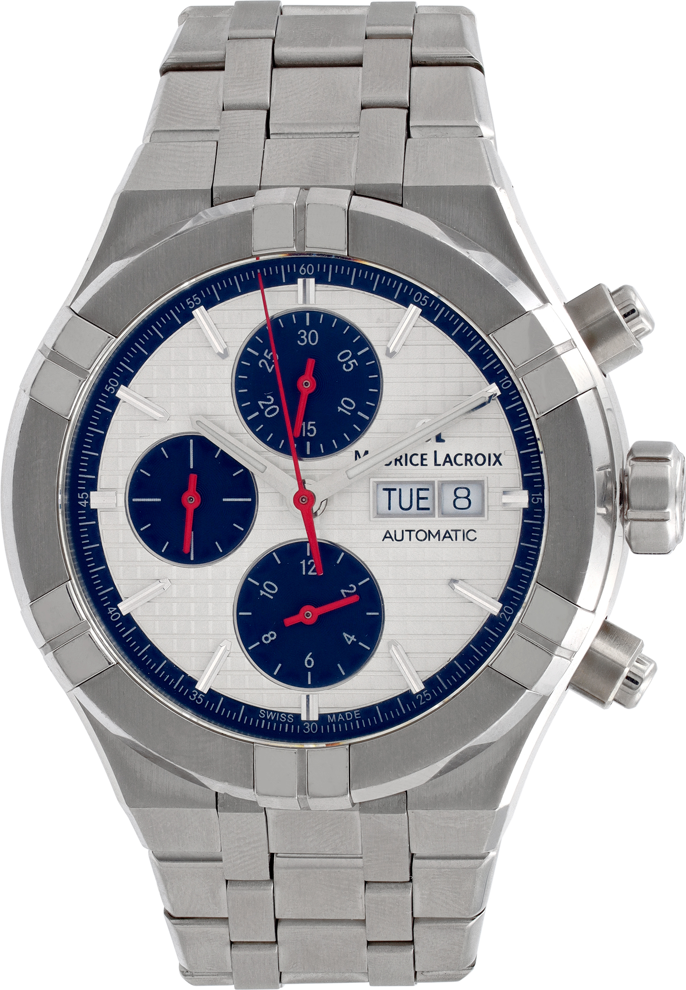 Used Maurice Lacroix A16038-TT03F-331-A Stainless Steel | Gray & Sons