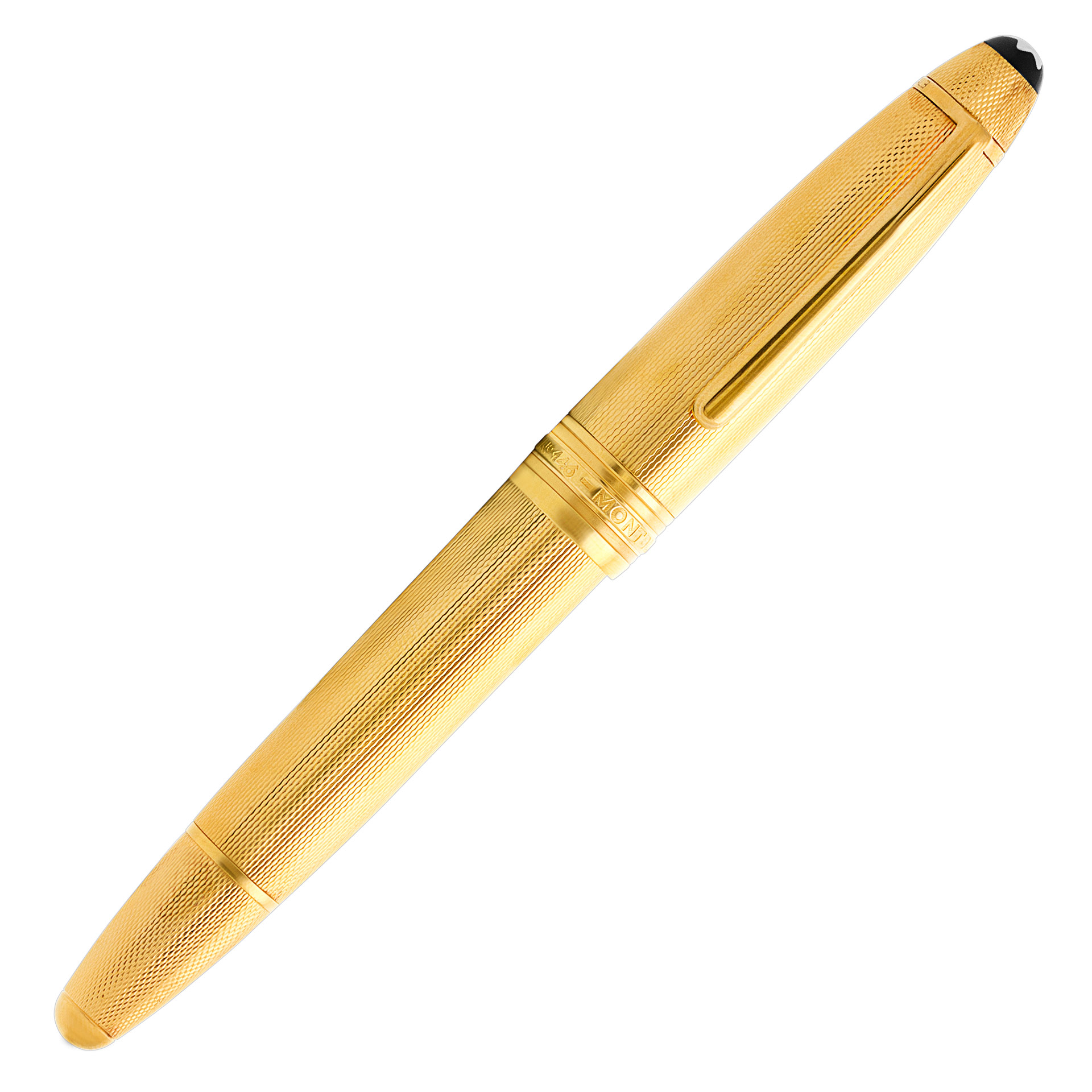 Montblanc Meisterstuck Solitaire LeGrand Gold Barley Fountain