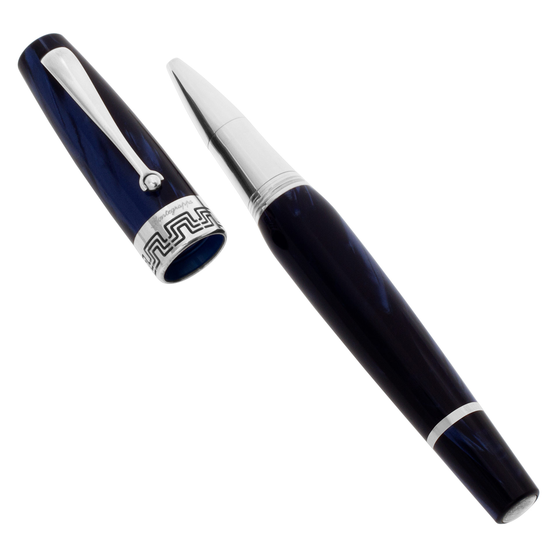 【希少・美品】Montegrappa Miya ローラーボール　シルバー925 希少・美品】Montegrappa Miya ローラーボール シルバー925