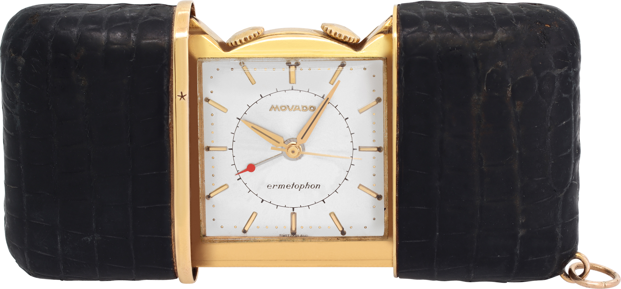 Movado Ermetophon Travel Alarm Clock W529534