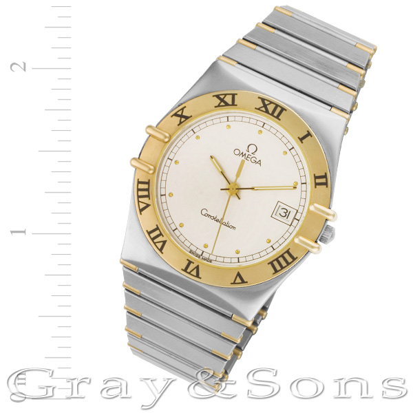 つ*さ様 OMEGA Constellation 1999 Omega Constellation 18k gold SS half bar men's Quartz watch