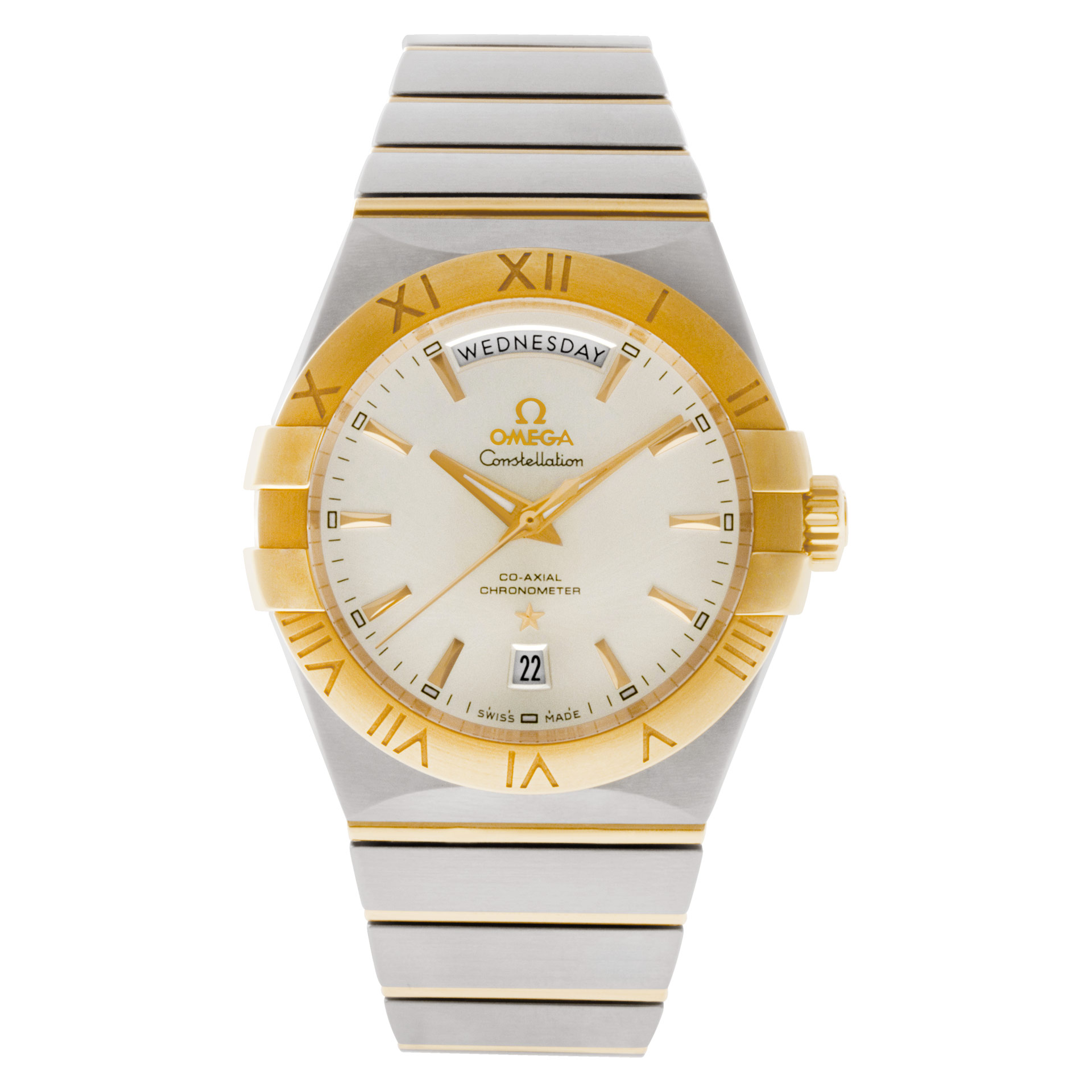 Pre-owned Omega Constellation 123.20.38.22.02.002 18k & |