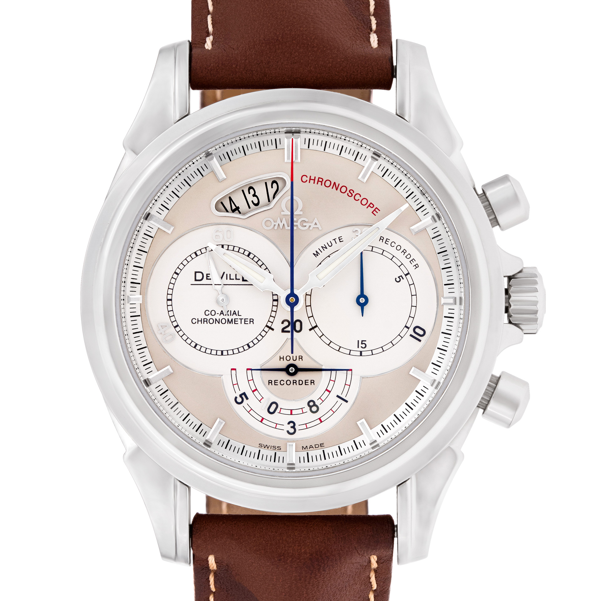 Used Omega De Ville 4850.30.37 stainless steel 41mm auto |