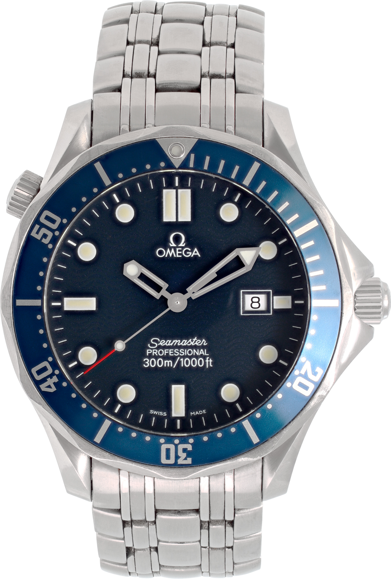Used Omega Seamaster 196.1523 Stainless Steel 41mm Quartz