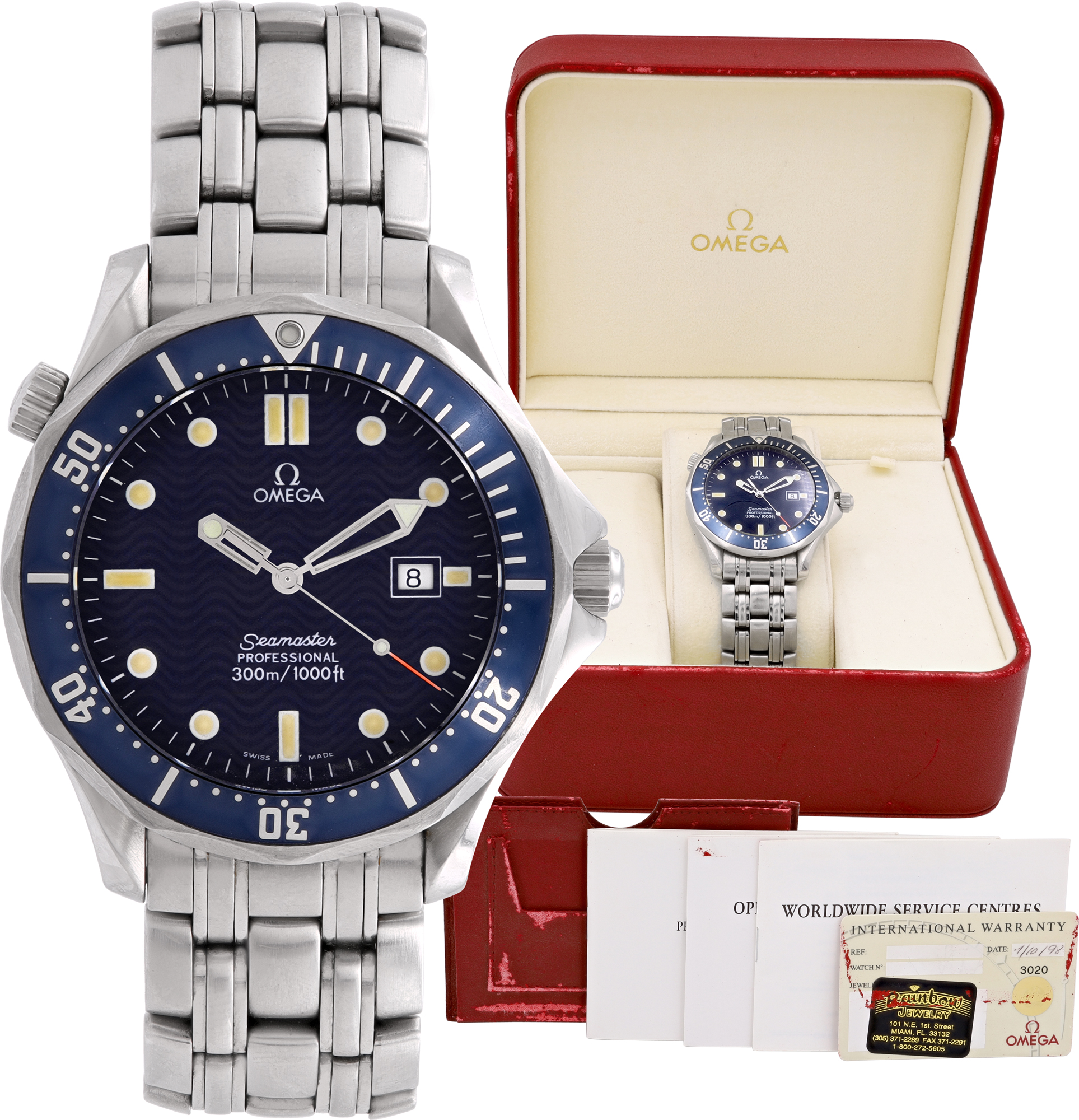 Omega Seamaster "James Bond" 41mm 196.1503 W530718 \_p
