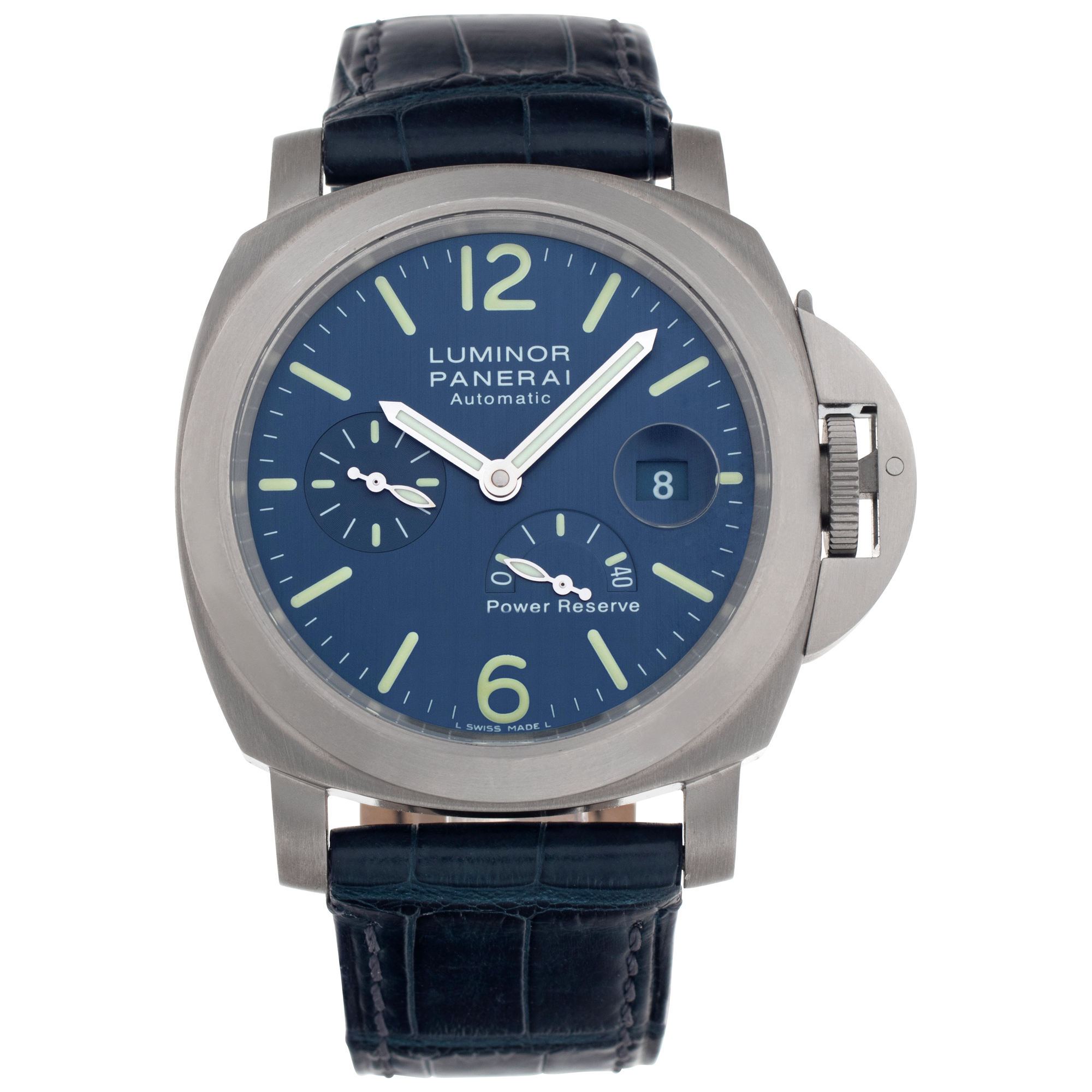 Used Panerai Luminor PAM93 titanium 44mm auto watch | Gray & Sons