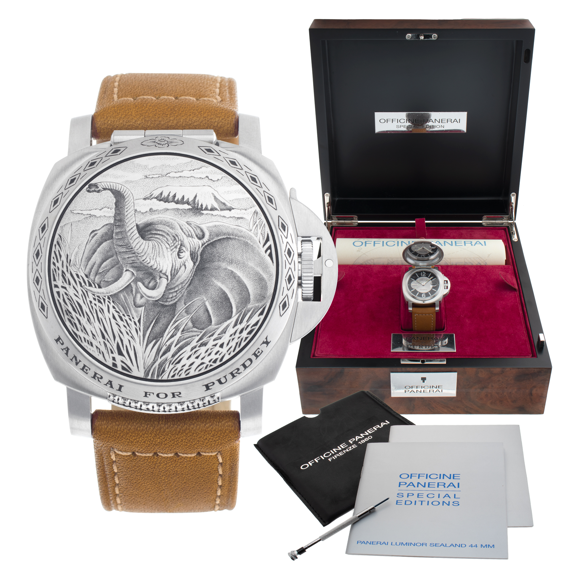 Panerai Luminor "Sealand For Purdey" 44mm PAM814