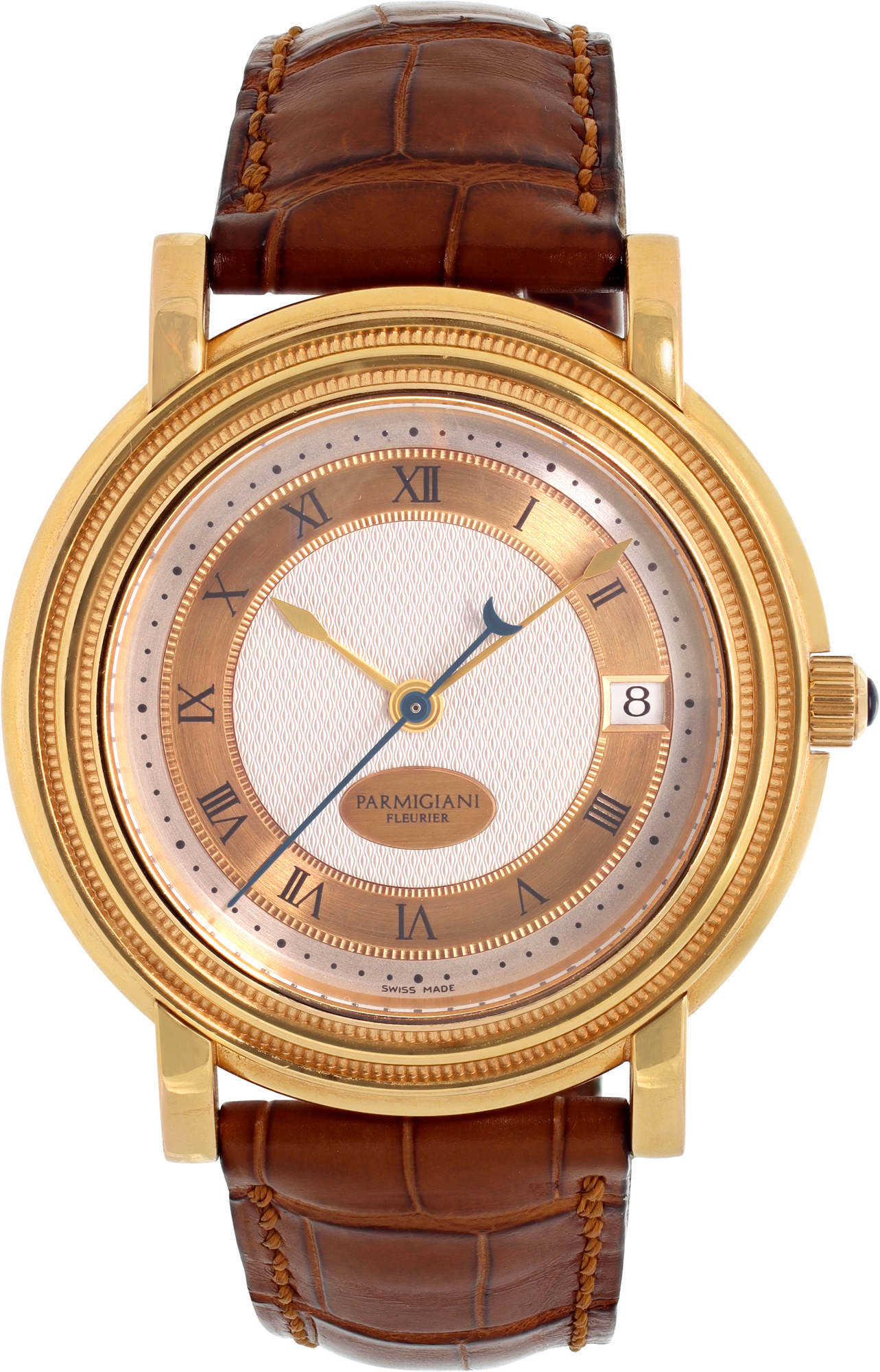 Used Parmigiani toric C00742 18k rose gold 40mm auto watch