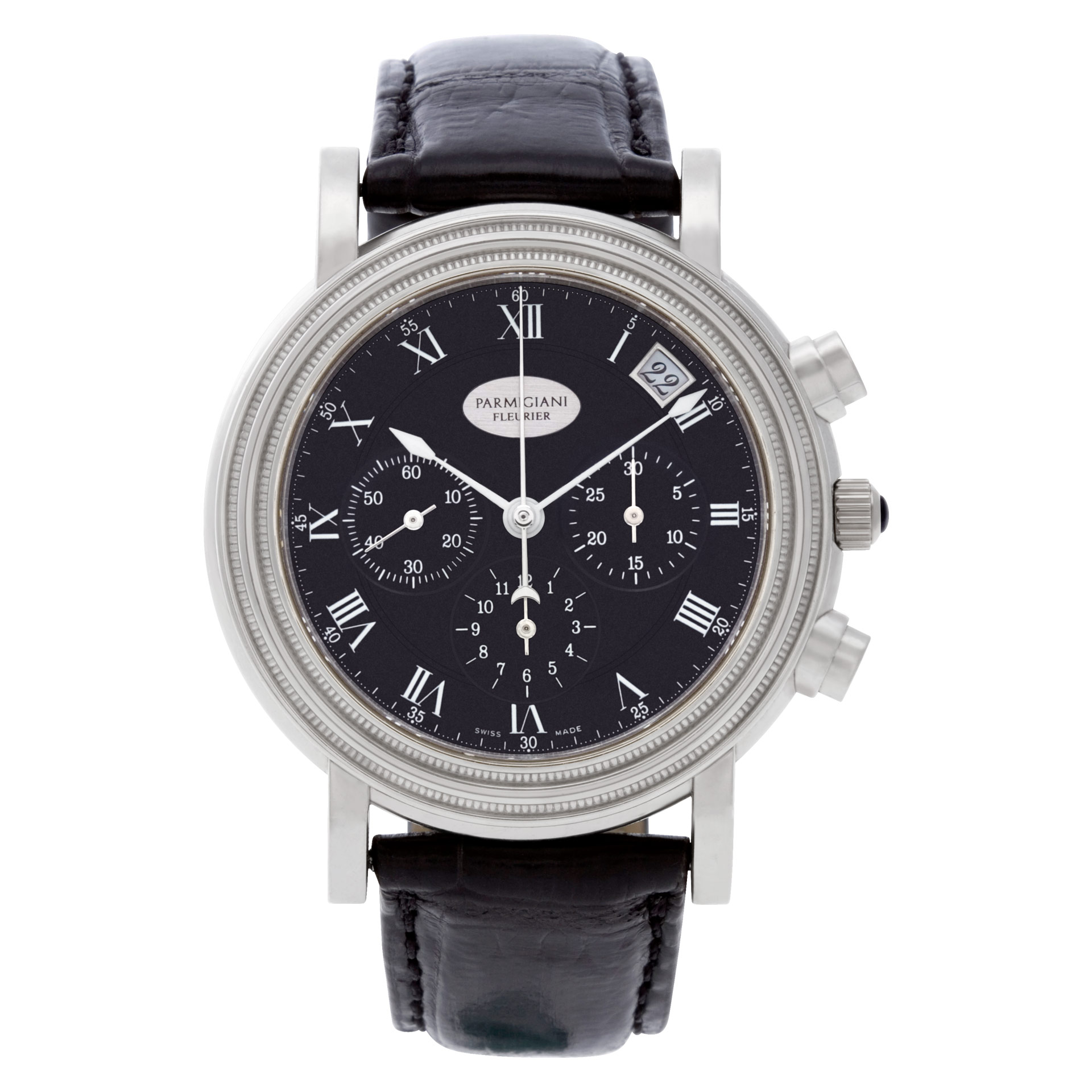 Pre-owned Parmigiani toric chronograph PF006783 Platinum