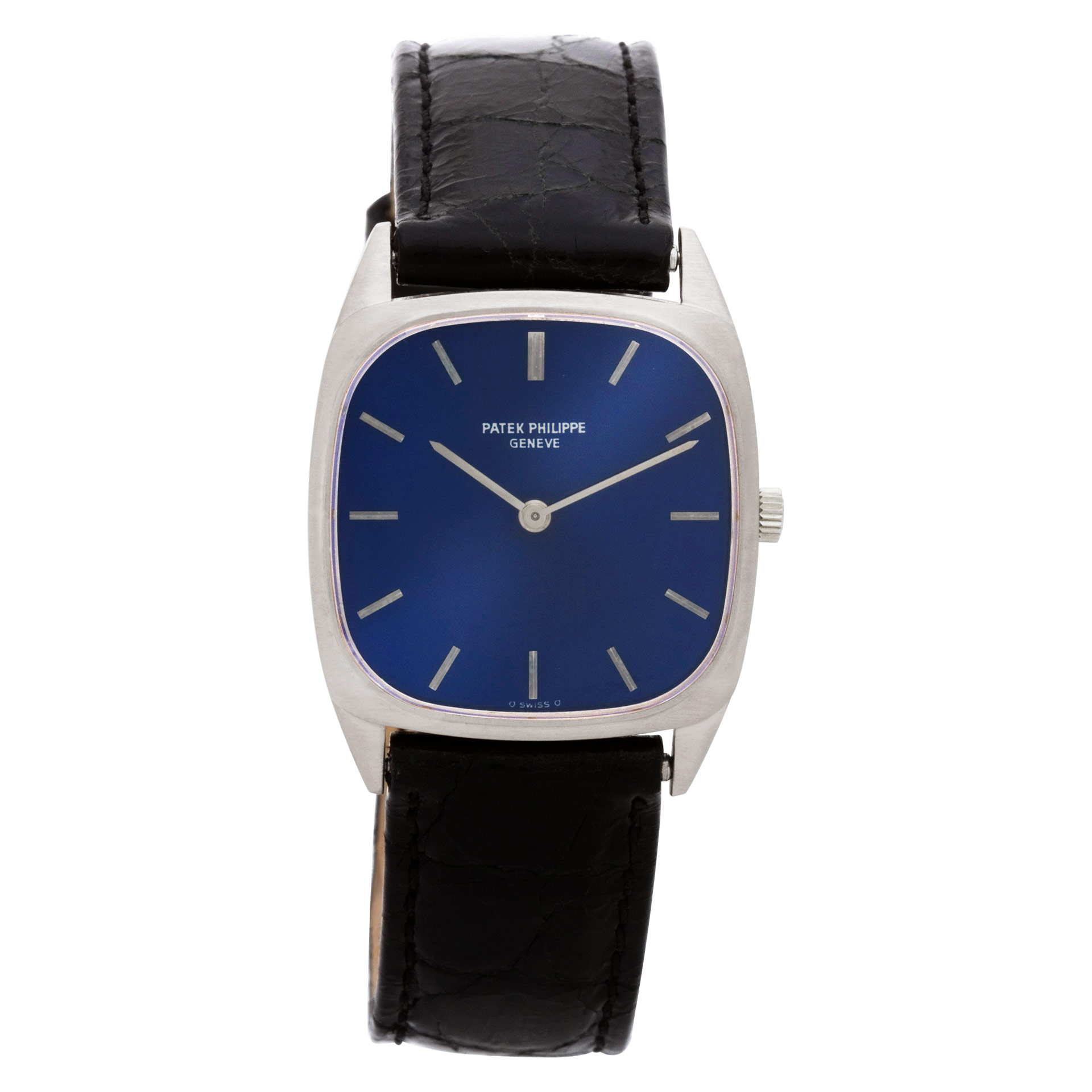 Pre-owned Patek Philippe Ellipse 3566 18k white gold 35mm