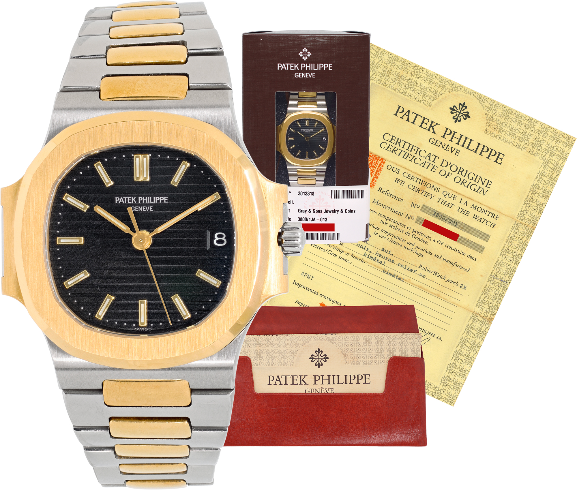 Patek Philippe Nautilus 37.5mm 3800 W529479 \_p
