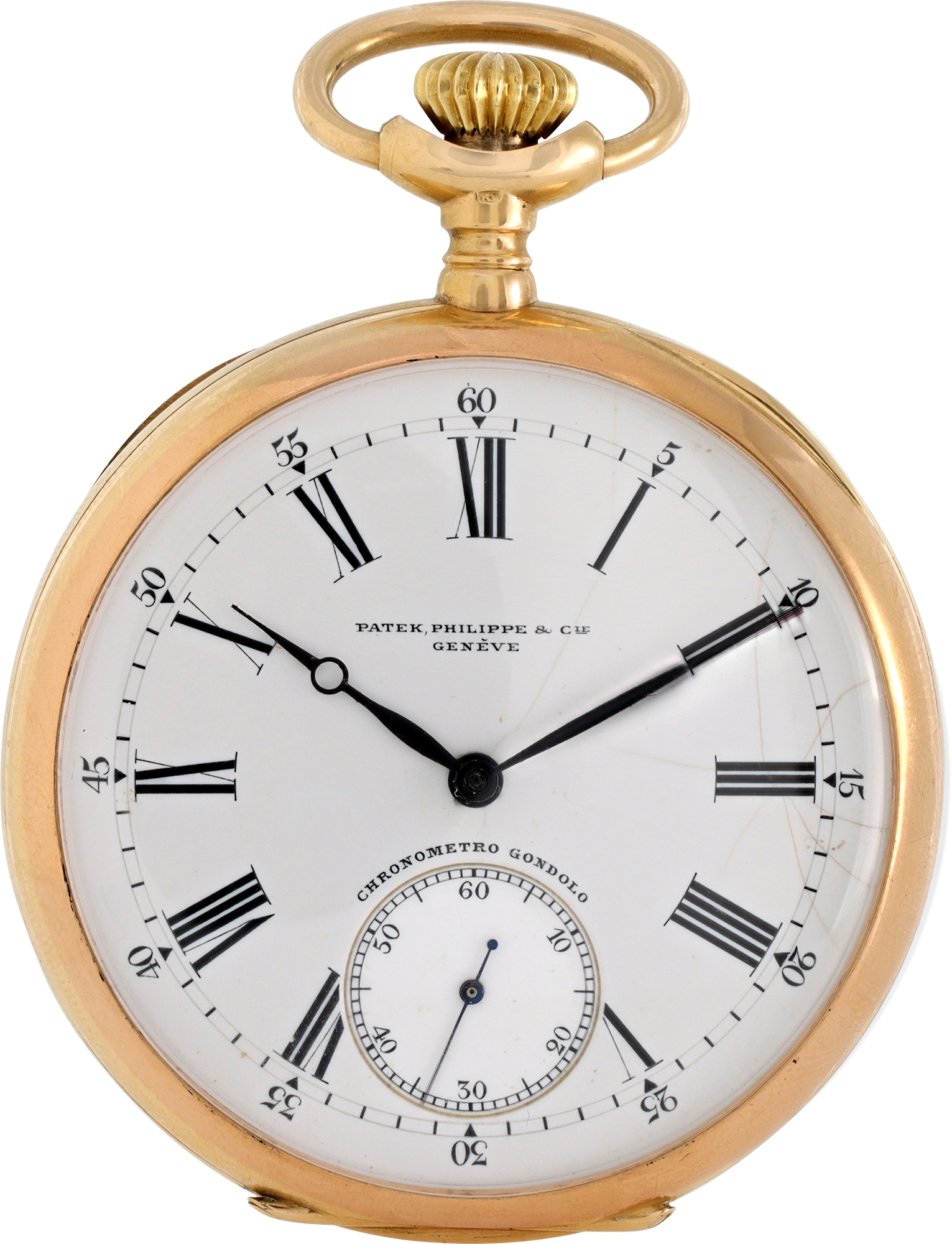 Patek Philippe pocket watch "Chronometro Gondolo" 51mm