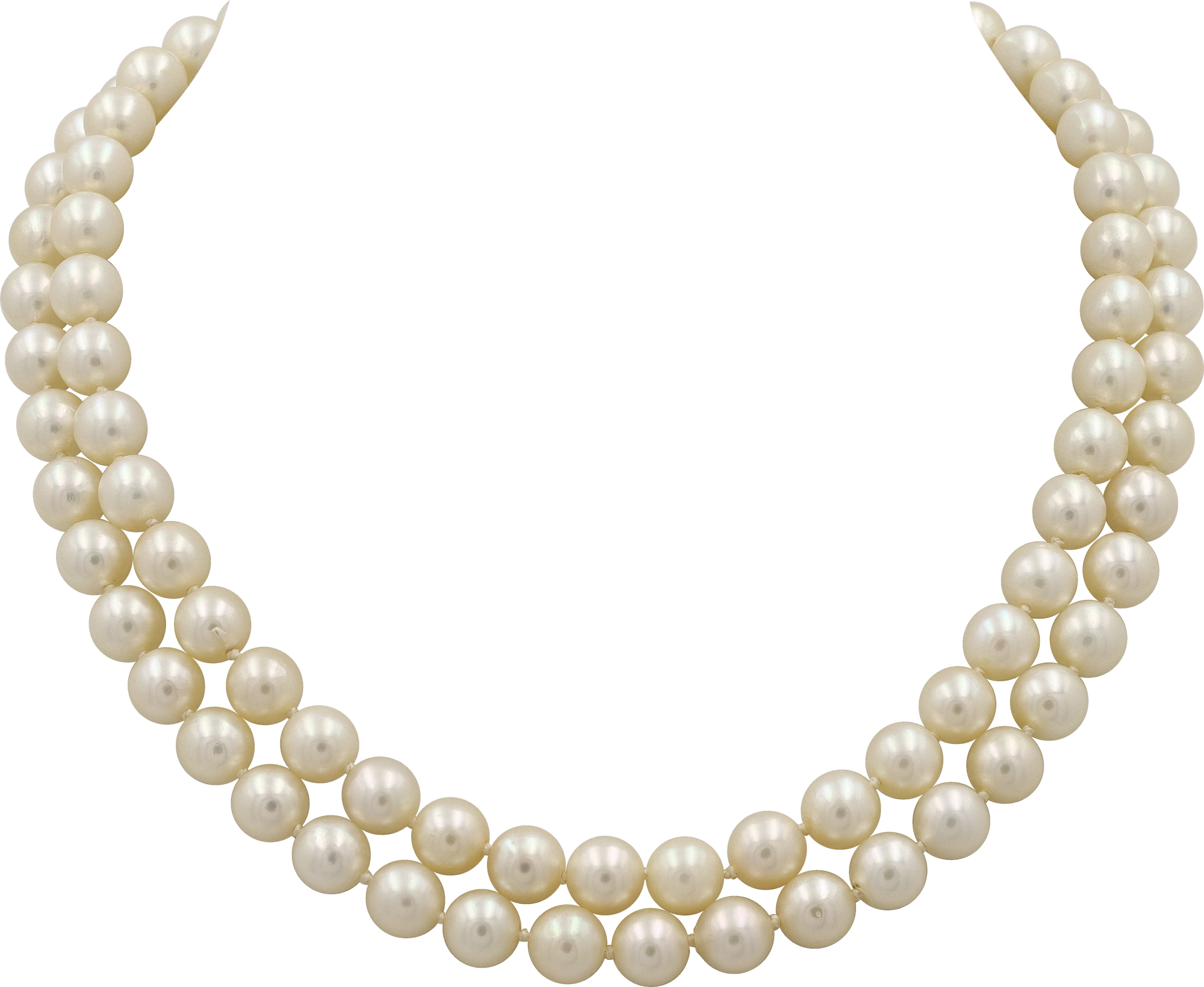 Pearl Necklace with diamond pendant clasp Pearl Necklace with diamond pendant clasp