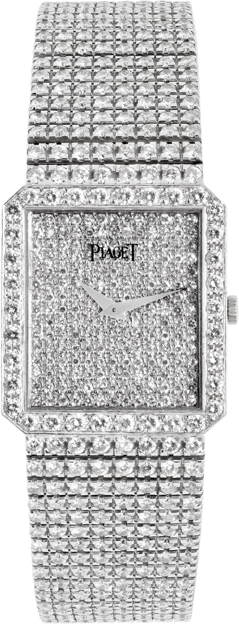 Piaget Classic "fully customized with pavé-set diamonds" 25mm W529486
