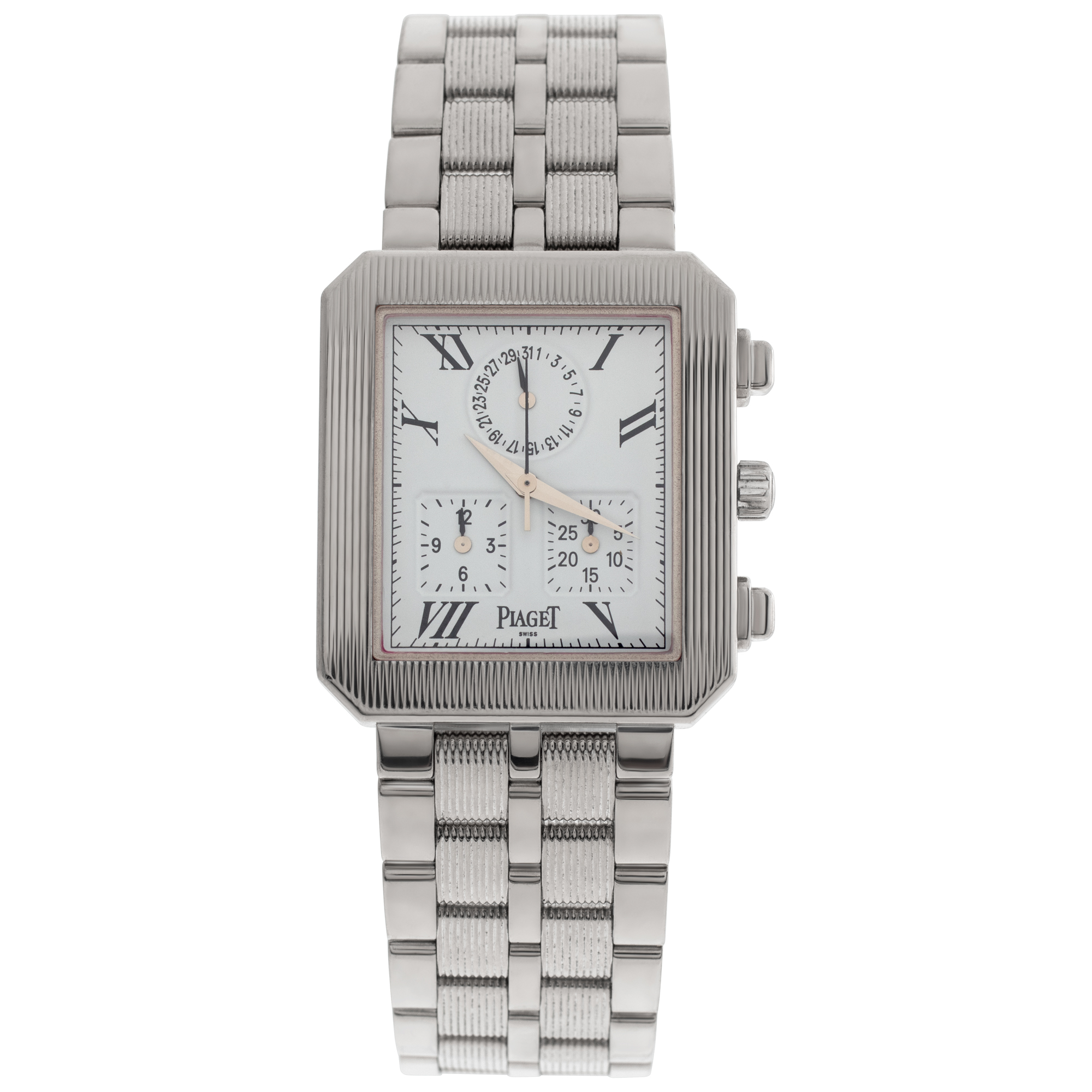 Used Piaget Protocol 14254 M601D 18k White Gold White dial