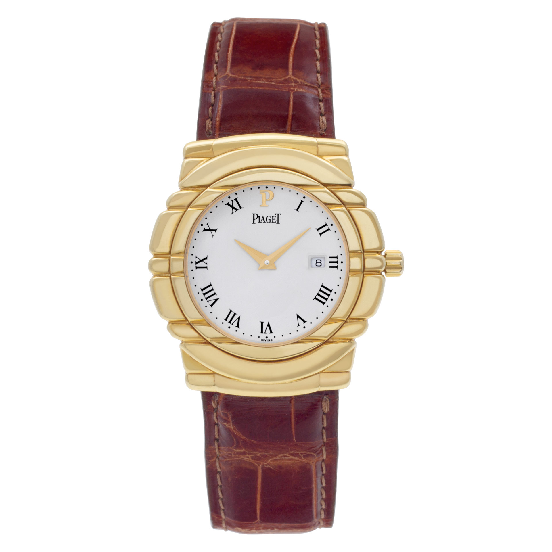 Preowned Piaget Tanagra 17041 18k White dial 33mm Quartz |