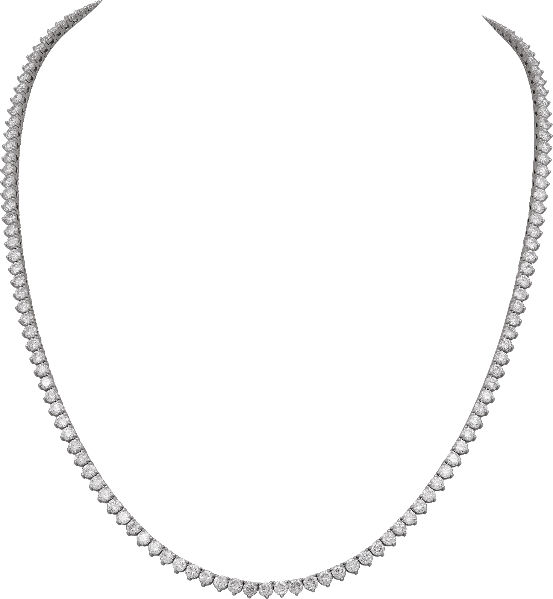 Platinum Daimond Necklace with 11.55 carats in diamonds S522252
