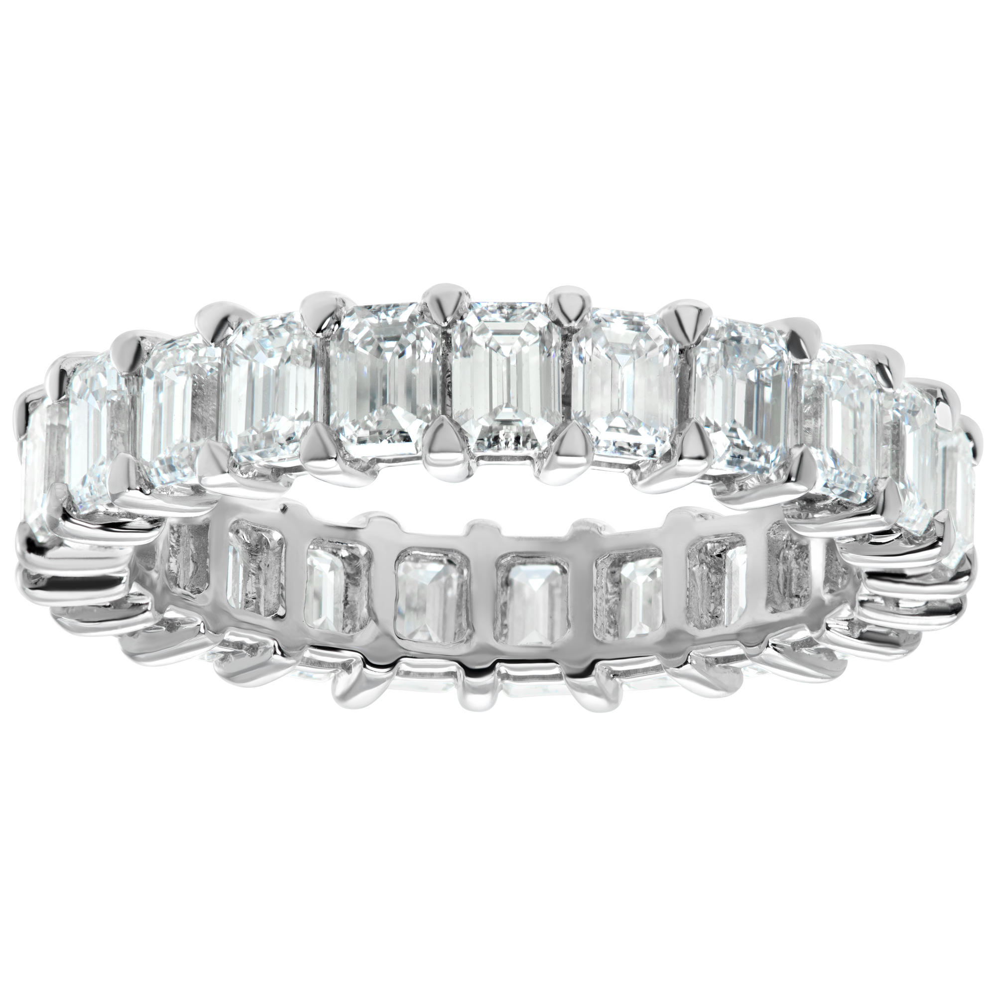 Platinum diamond eternity band
