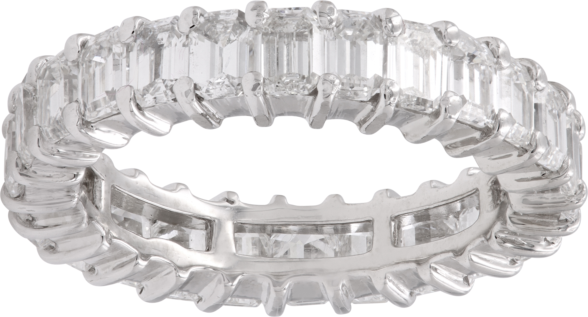 Platinum eternity band approx. 2.60 carats Platinum eternity band approx. 2.60 carats