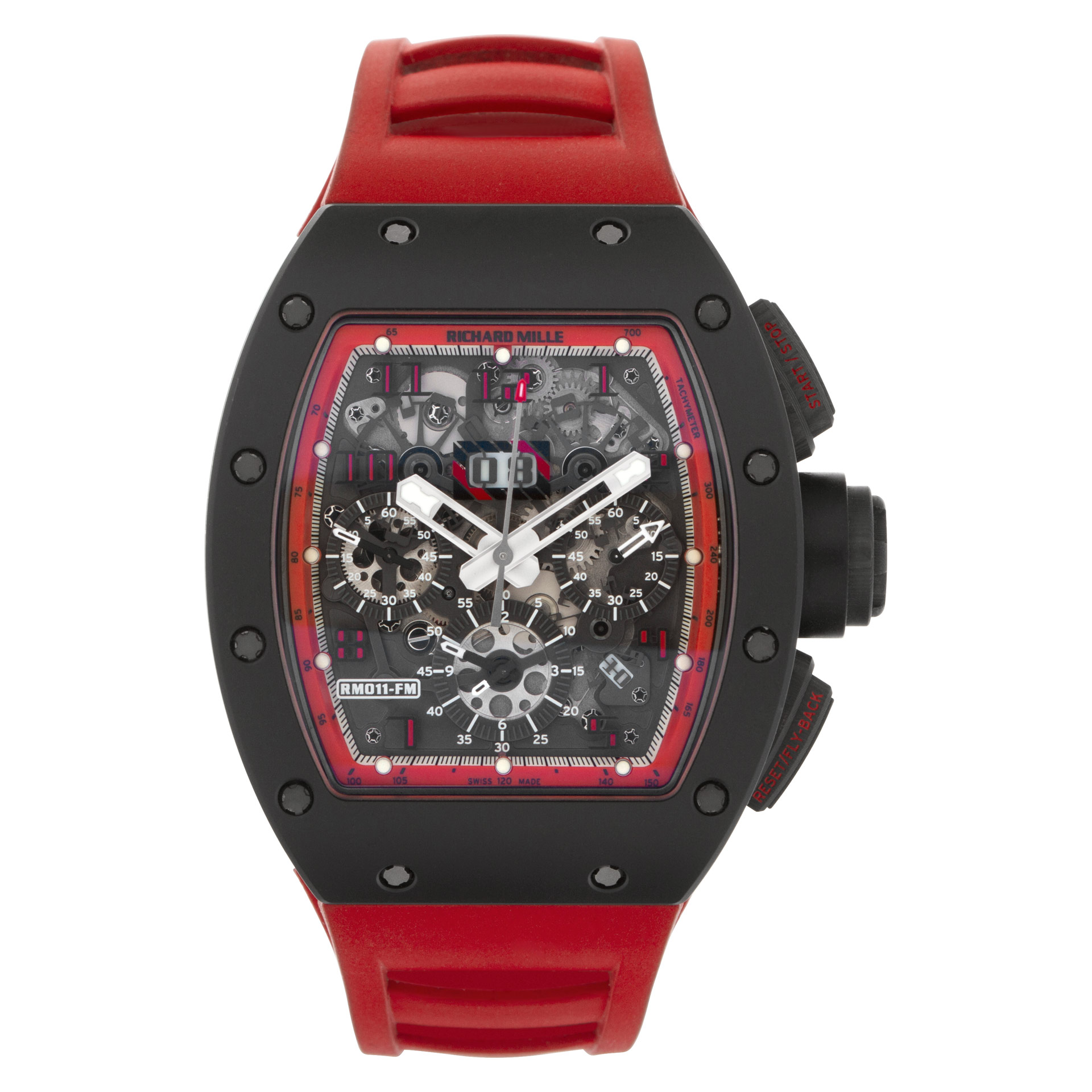 Richard Mille RM11用ベルトクロコボルドー Richard Mille RM11用ベルトクロコボルドー Richard Mille RM11