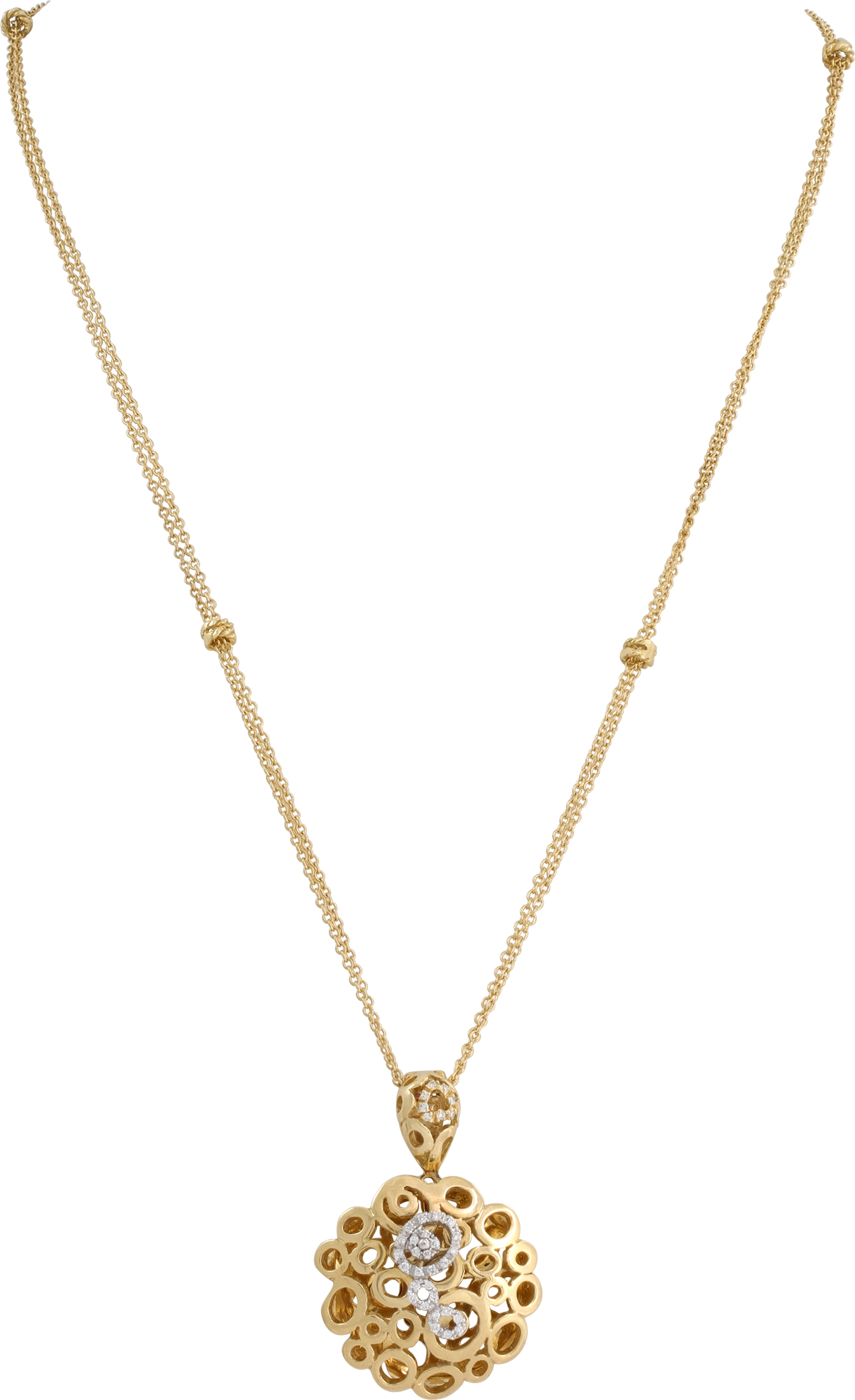 Roberto Coin Mauresque collection Bubble necklace in 18k Roberto Coin Mauresque collection Bubble necklace in 18k