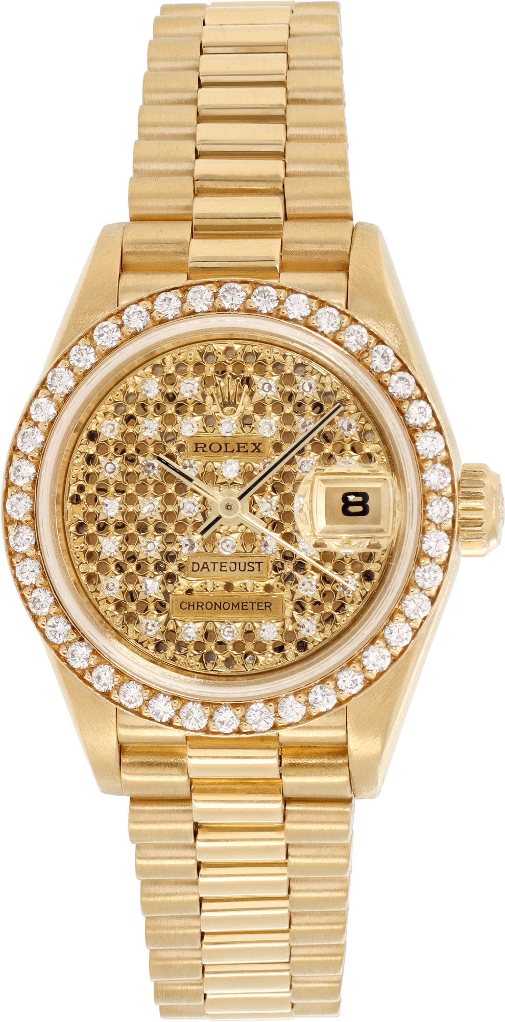 Pre-owned Rolex Datejust 69138 18k Yellow Gold N/A dial | Gray & Sons