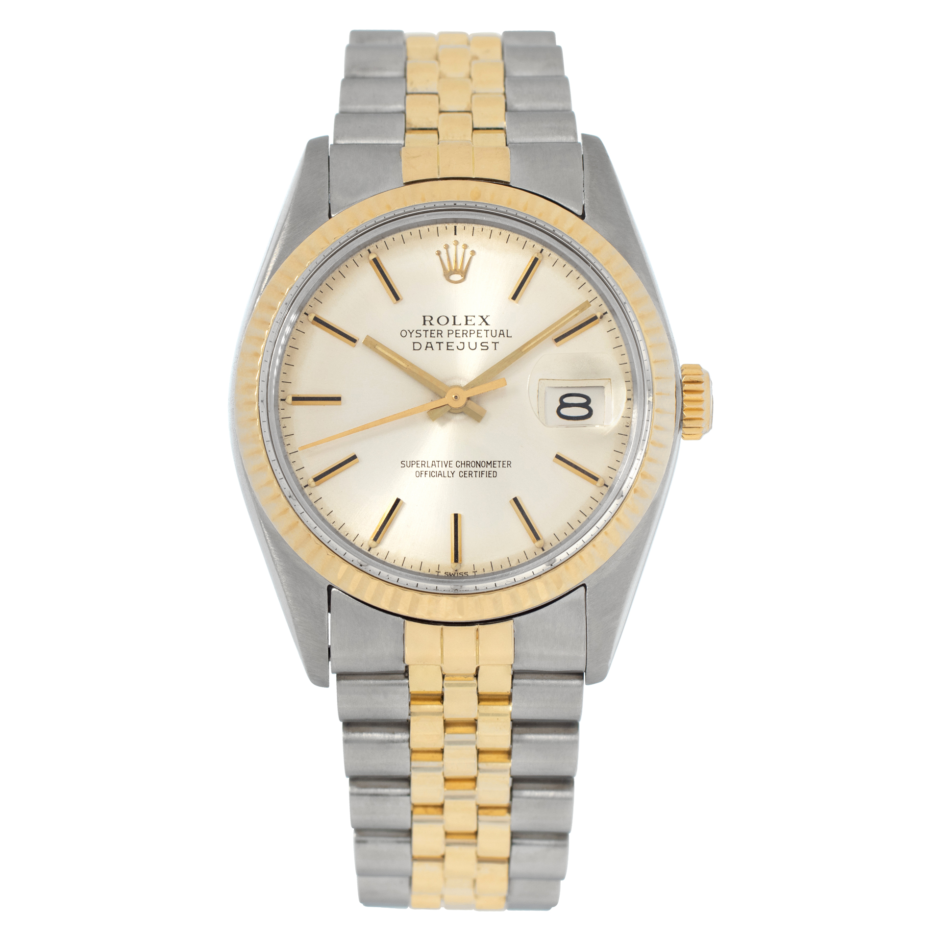 Pre-owned Rolex Datejust 16013 Stainless Steel W526461 | Gray & Sons