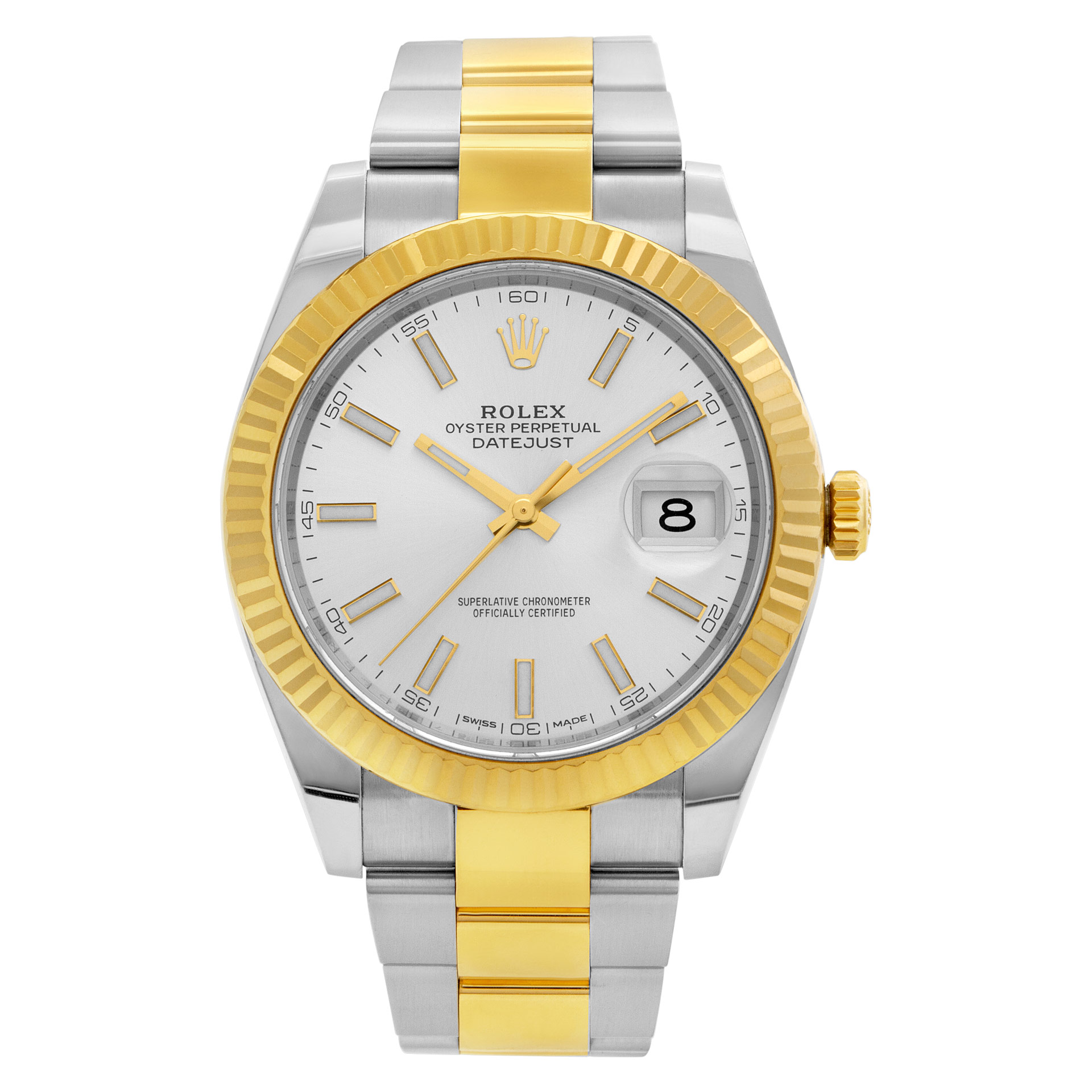 Preowned Rolex Datejust 41 126333 18k & steel W523184 | Gray & Sons