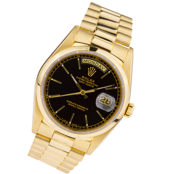 Pre-owned Rolex Day-Date 18248 18k 36mm auto watch | Gray & Sons