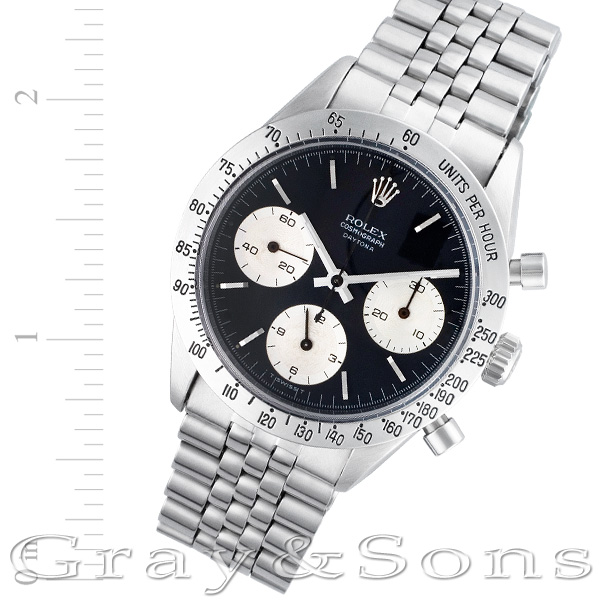 Pre-owned Rolex Daytona 6239 stainless steel 38mm Manual |