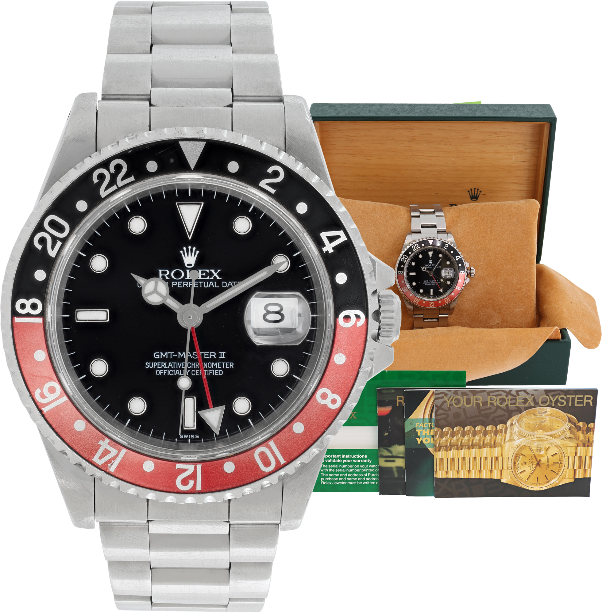 Rolex GMT-Master II "Coke" 40mm 16710 W529606 \_p