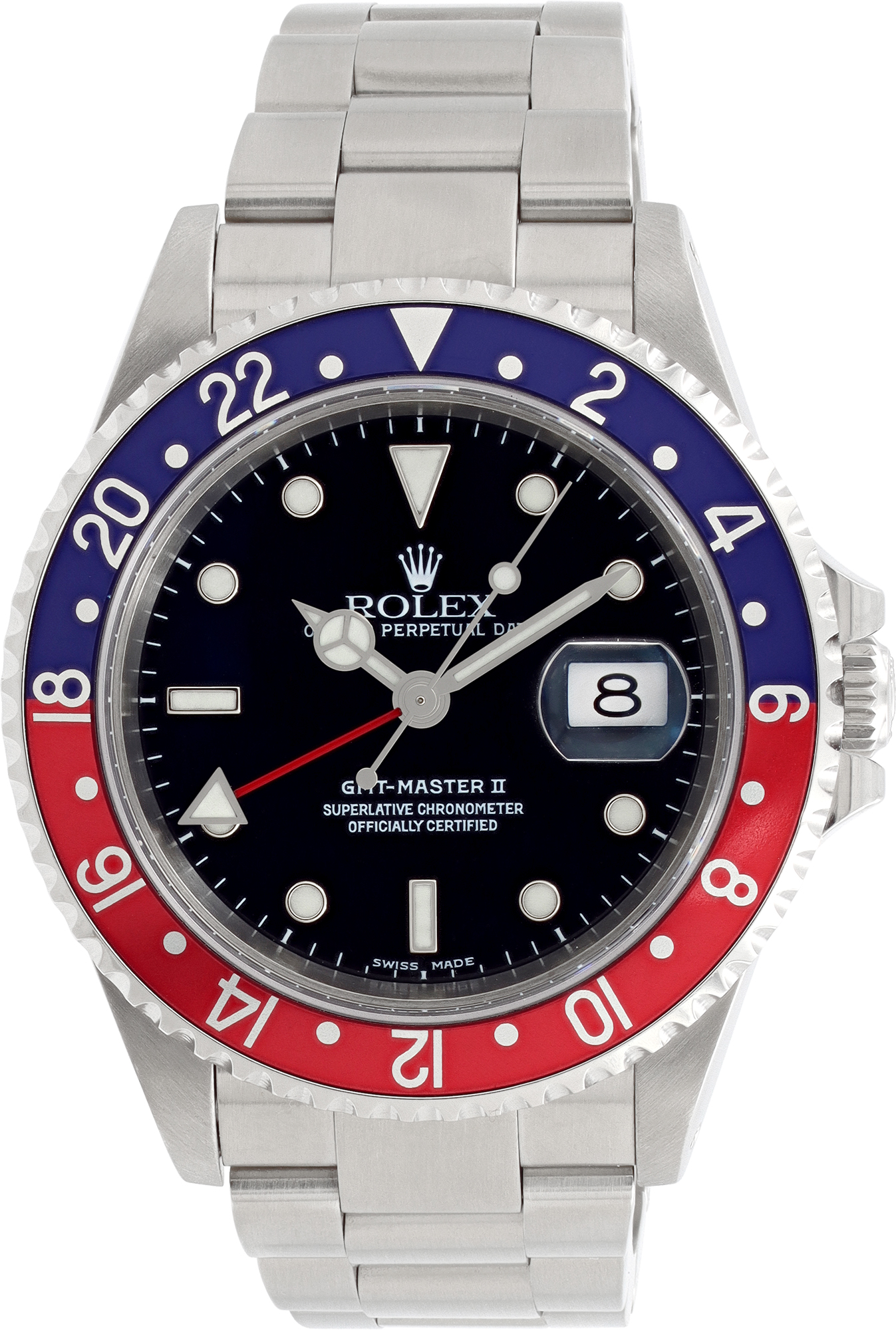 Rolex GMT-Master II "Pepsi" 40mm 16710 W530157