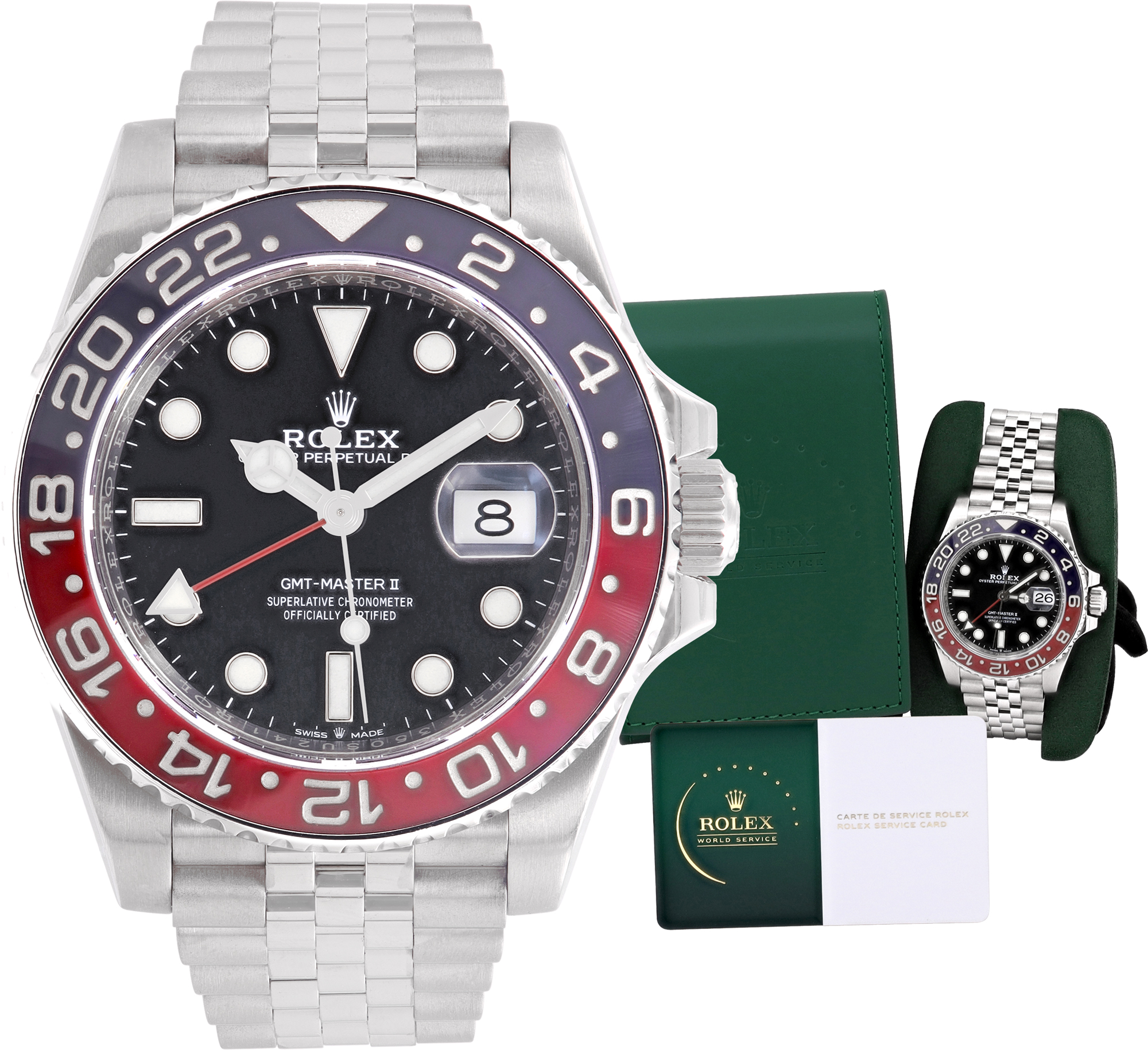 Rolex GMT Master Pepsi 40mm 126710BLRO W530546 \_p