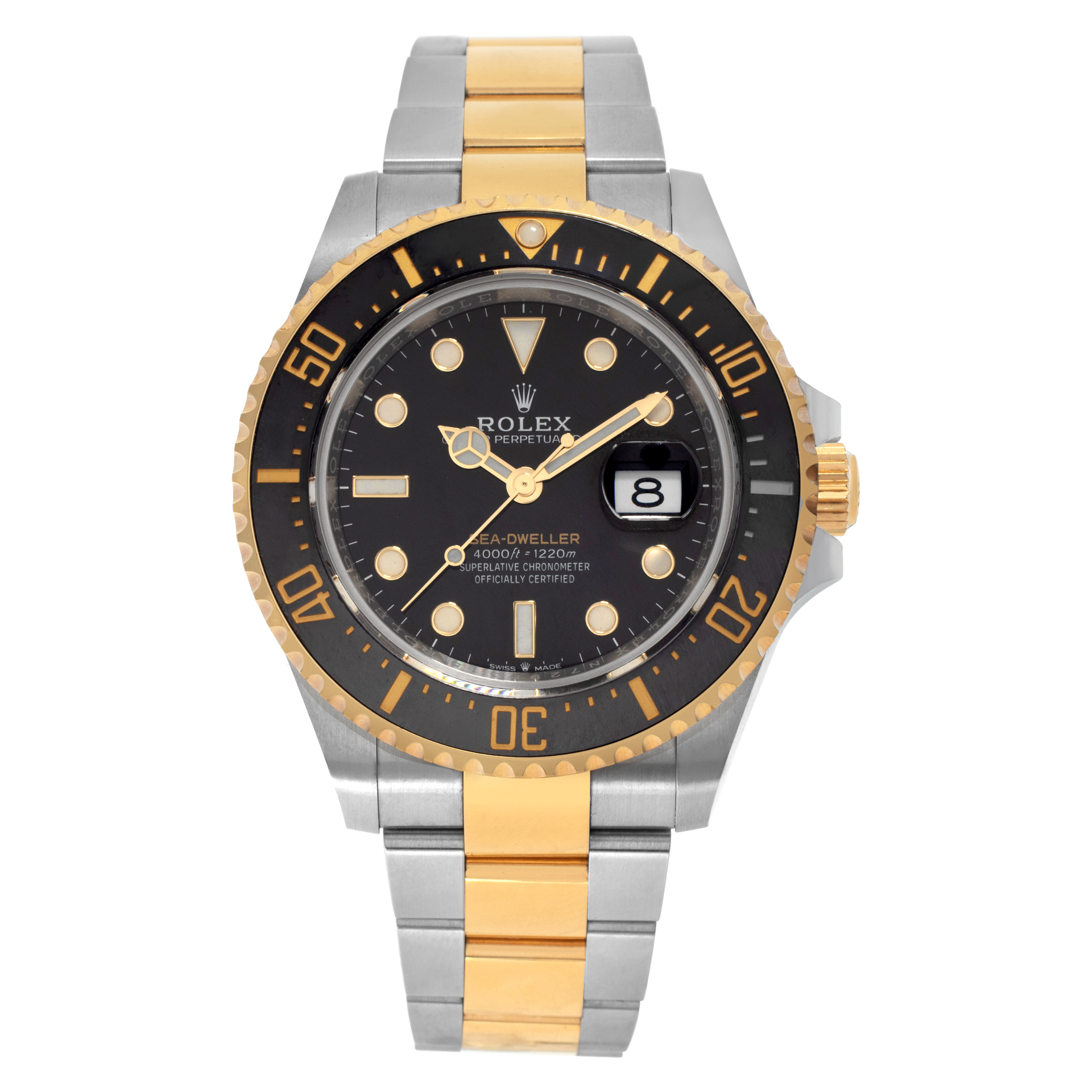 Used Rolex Sea-Dweller 126603 18k & steel 43mm auto watch