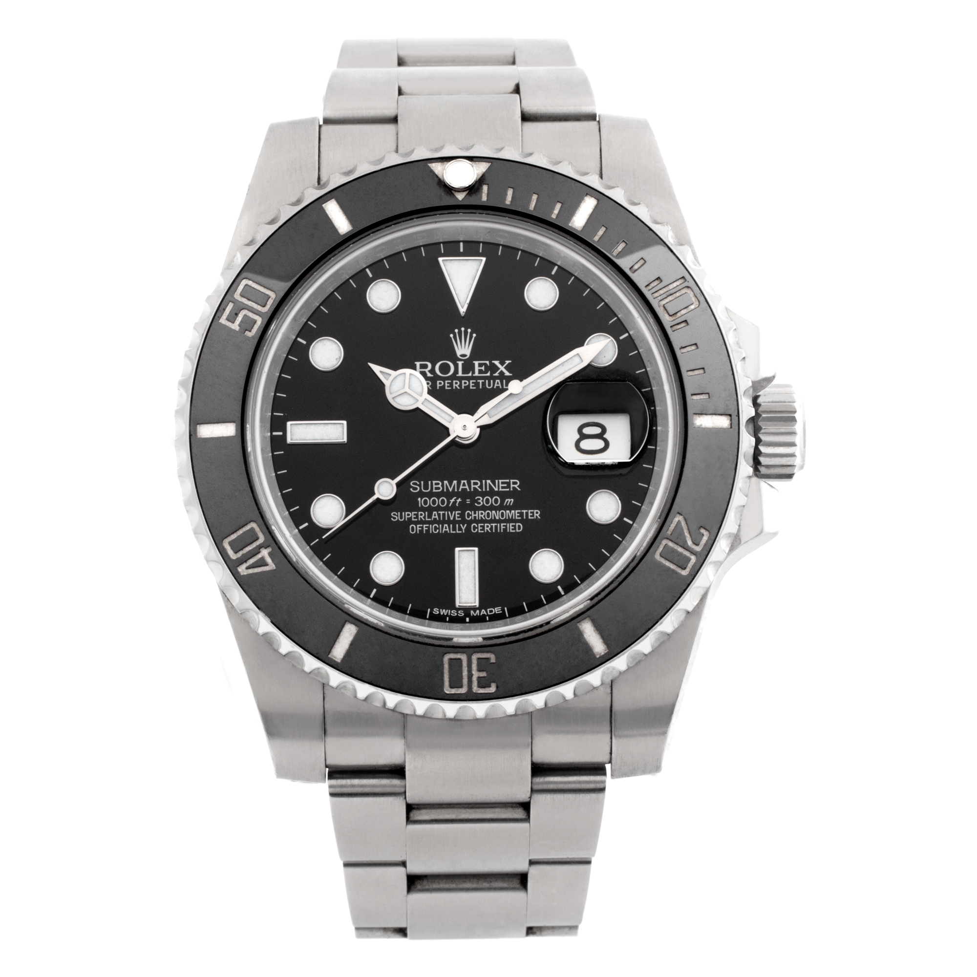 Used Rolex Submariner 116610ln Stainless Steel W525488