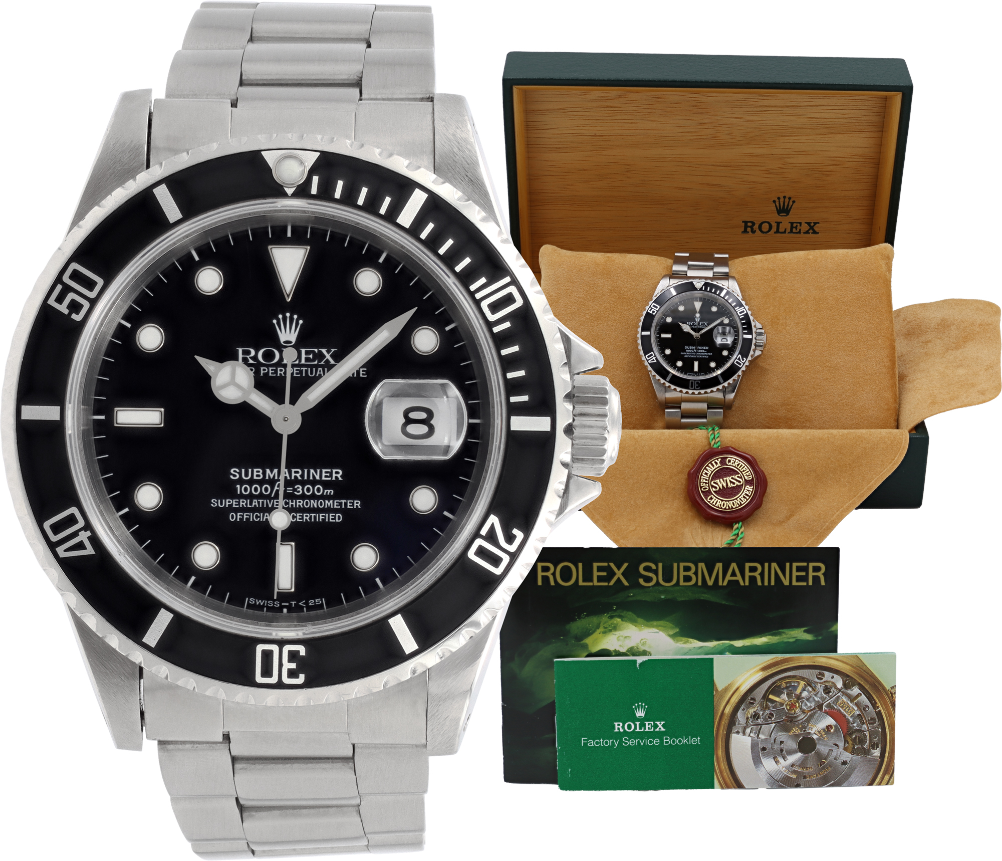 Rolex Submariner 40mm 16610 W530241 \_p