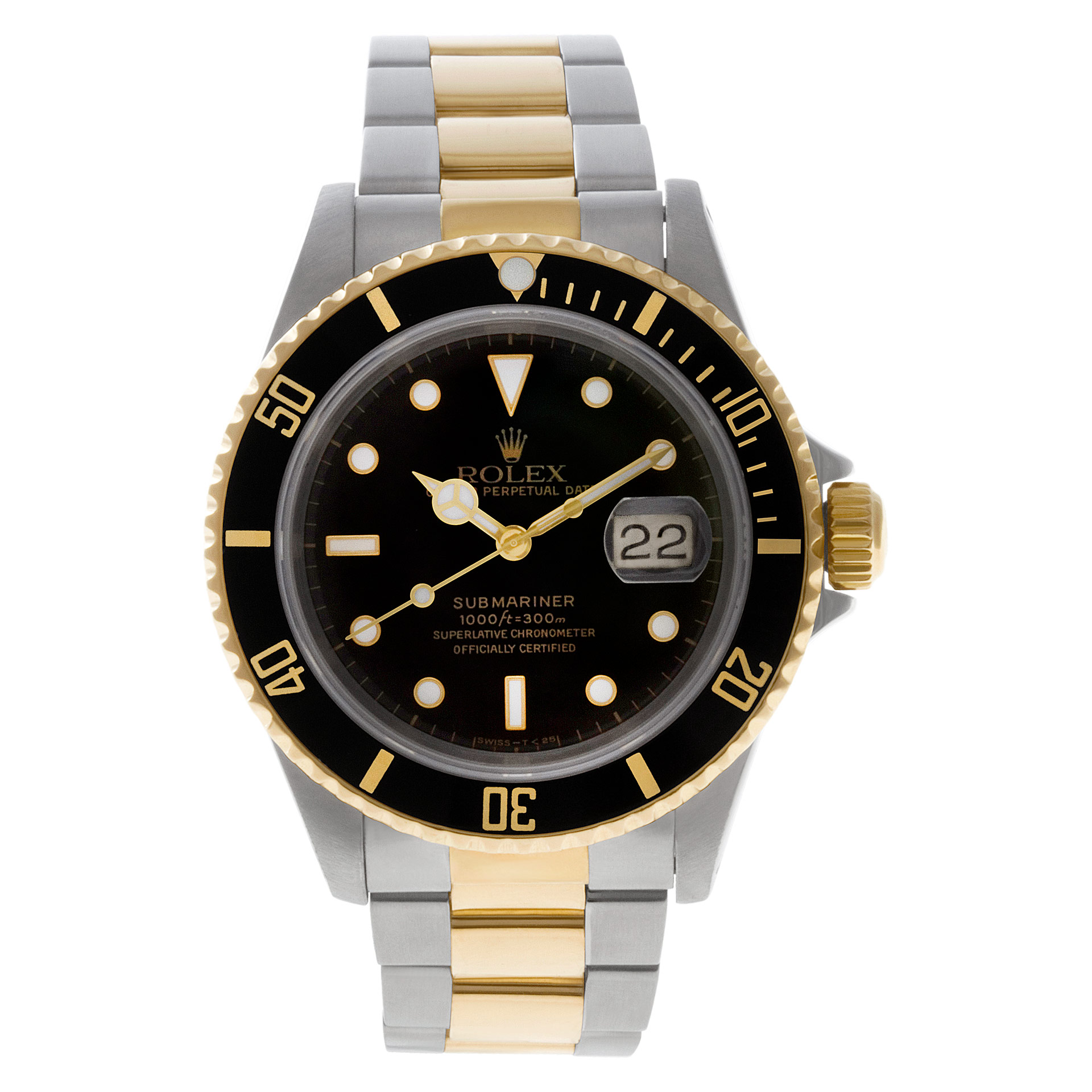 メル13000様❉ Preowned Rolex Submariner 16613 18k & steel 40mm W520657 | Gray & Sons
